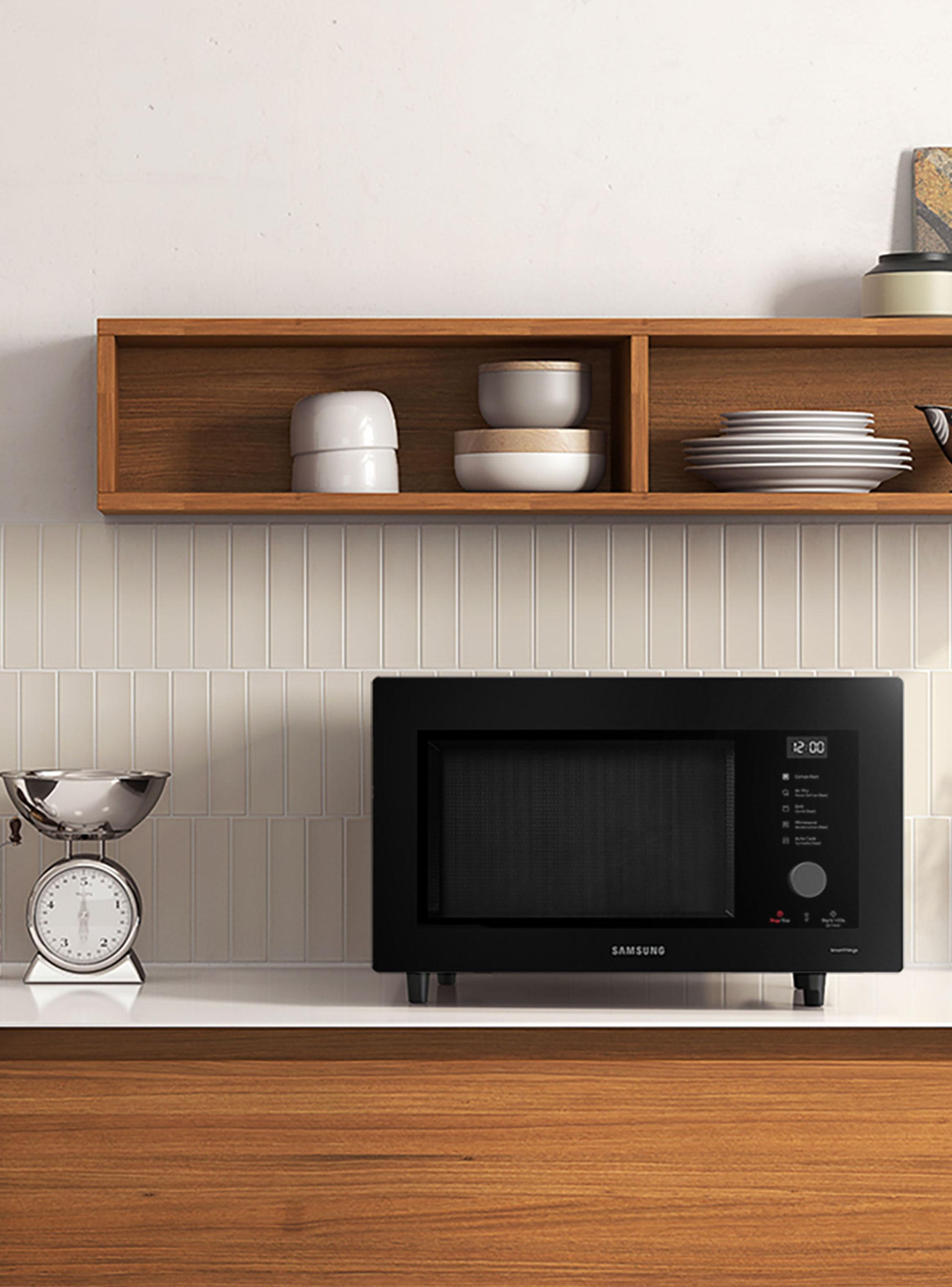 Horno Microondas Smart 32 Litros Air Fry MC32DG7646CKZS-3