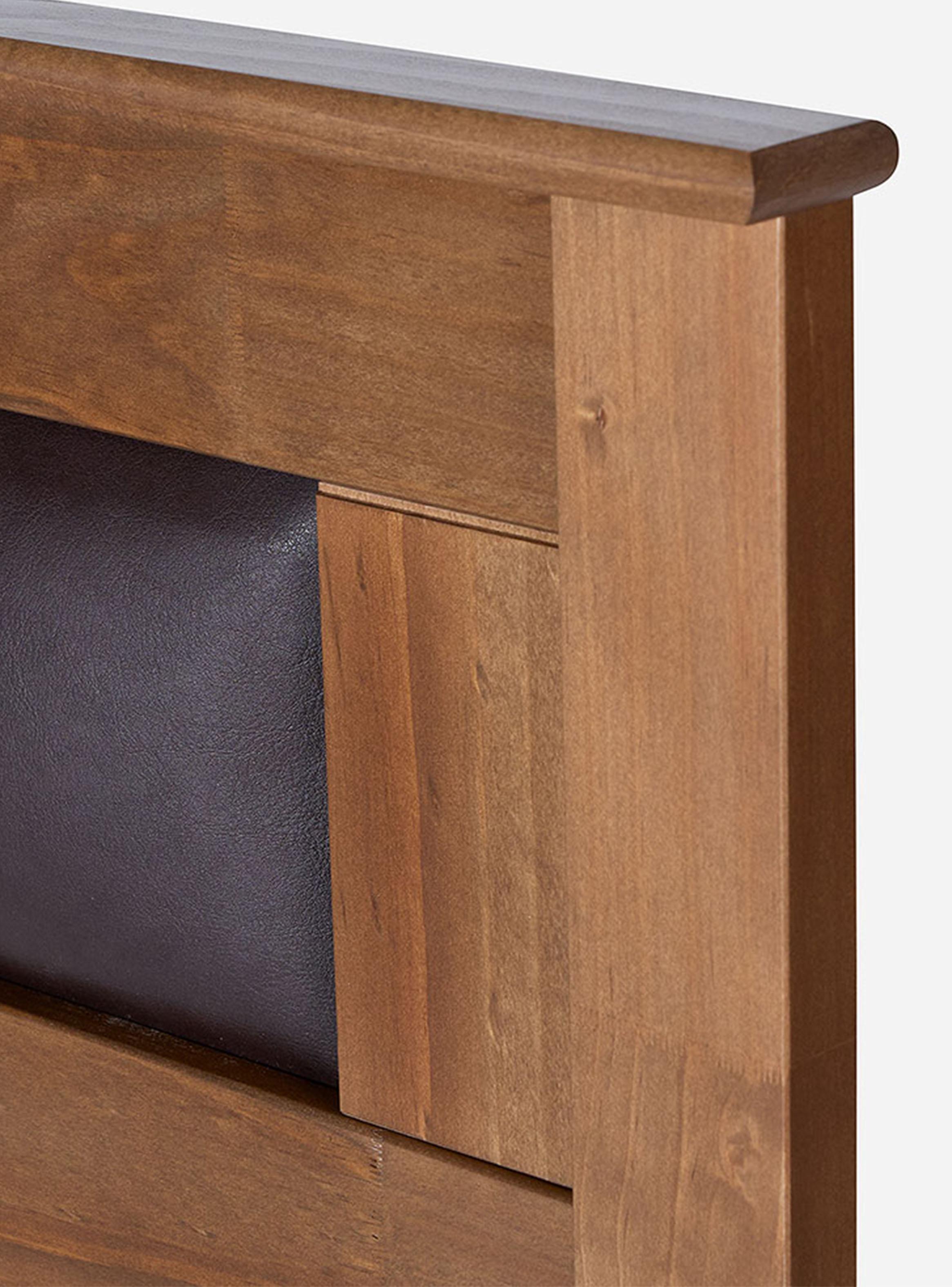 Cama New Style 6 1.5 Plazas + Muebles Ferrara-5