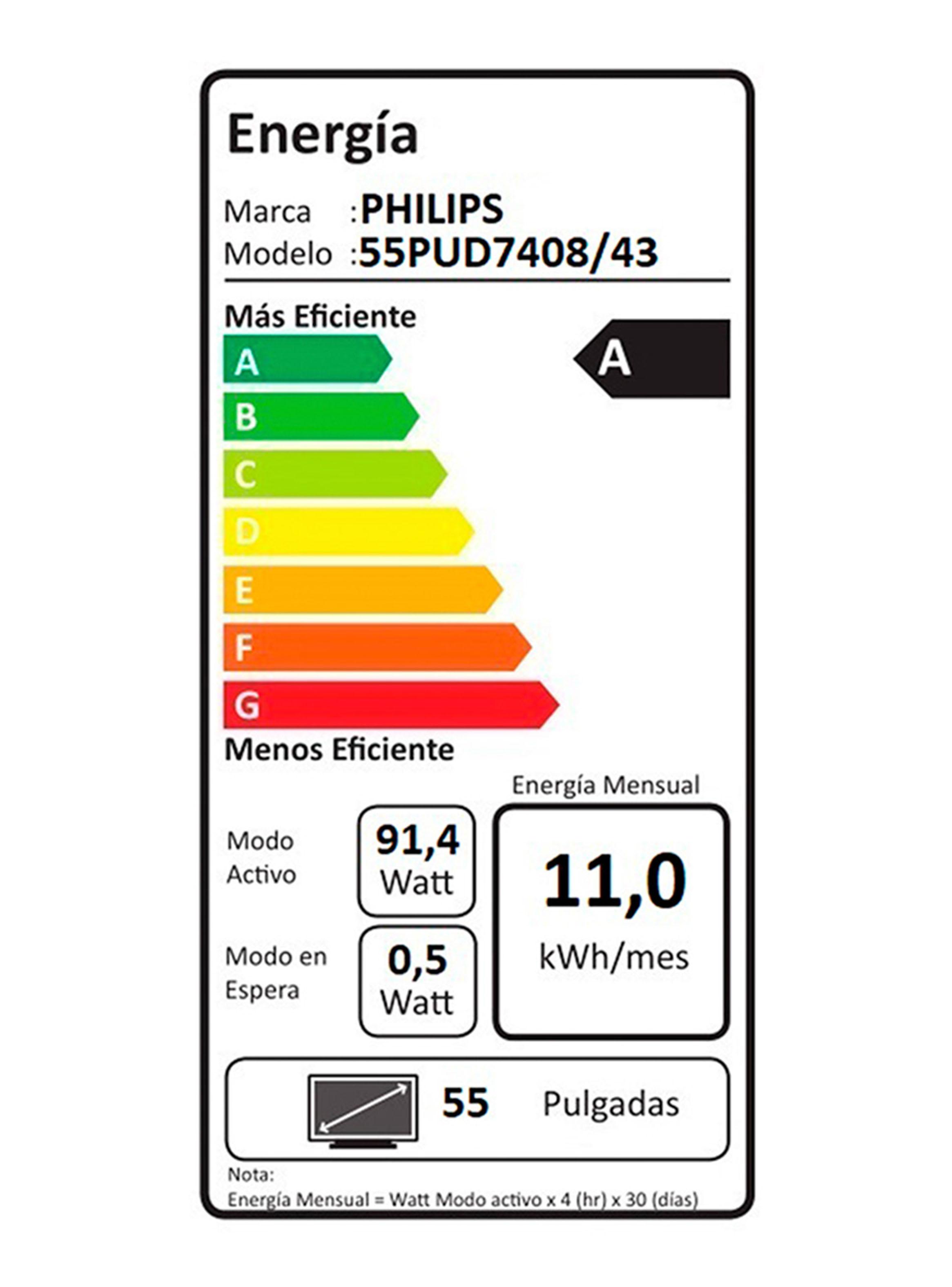 LED Smart TV 55” UHD 4K 55PUD7408 Google TV-7