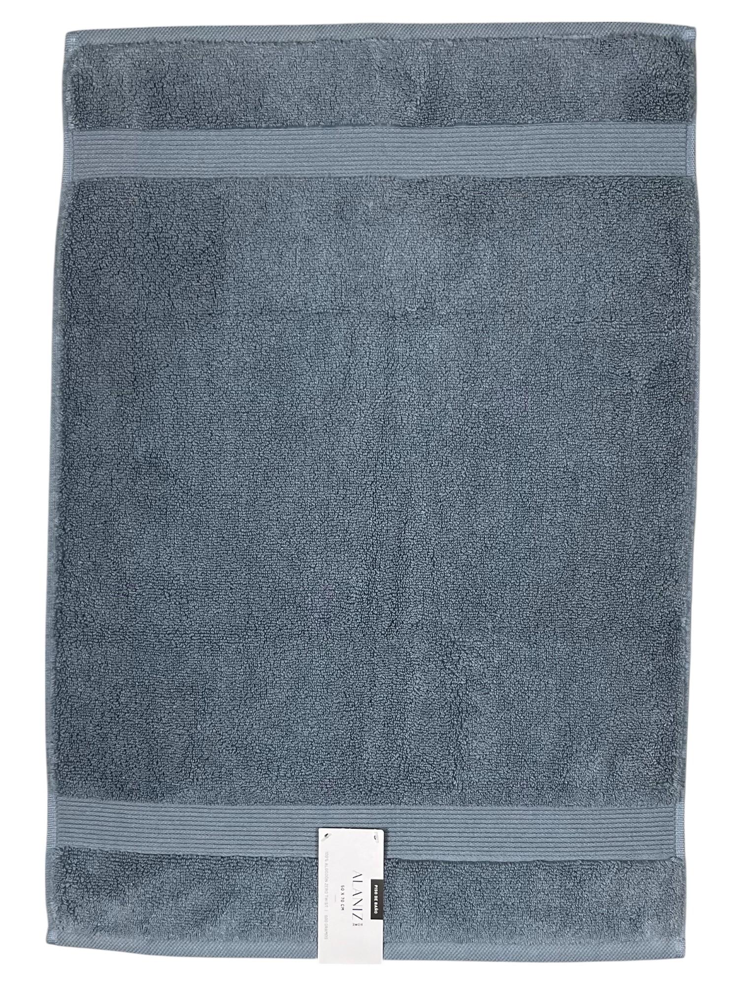 Piso de Baño Algodón 50x70 cm-0