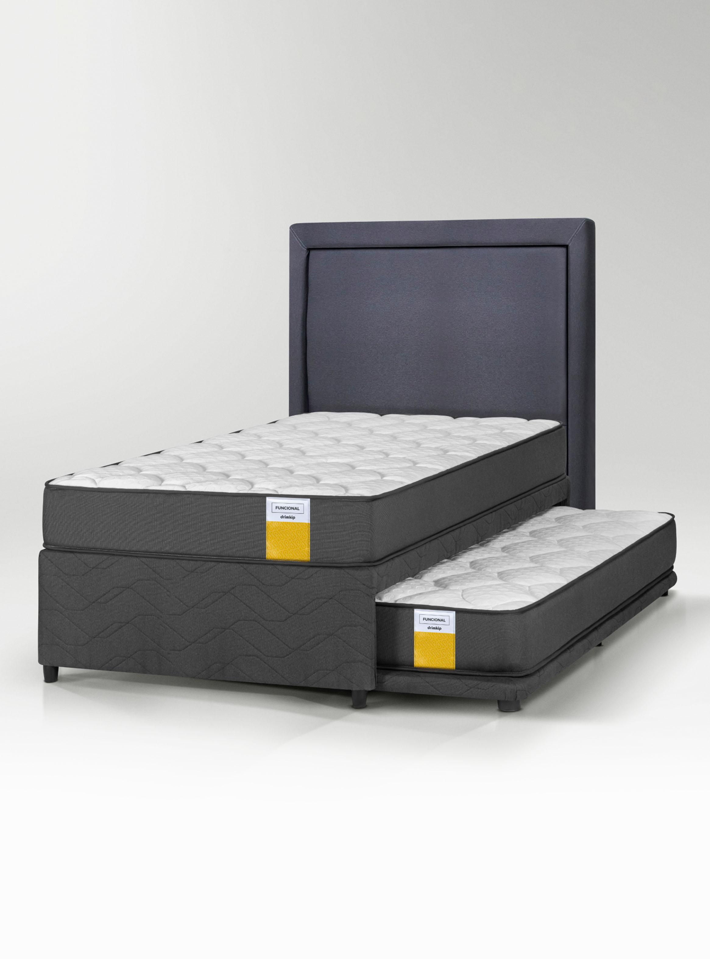 Cama Nido Funcional 1 Plaza + Respaldo-0