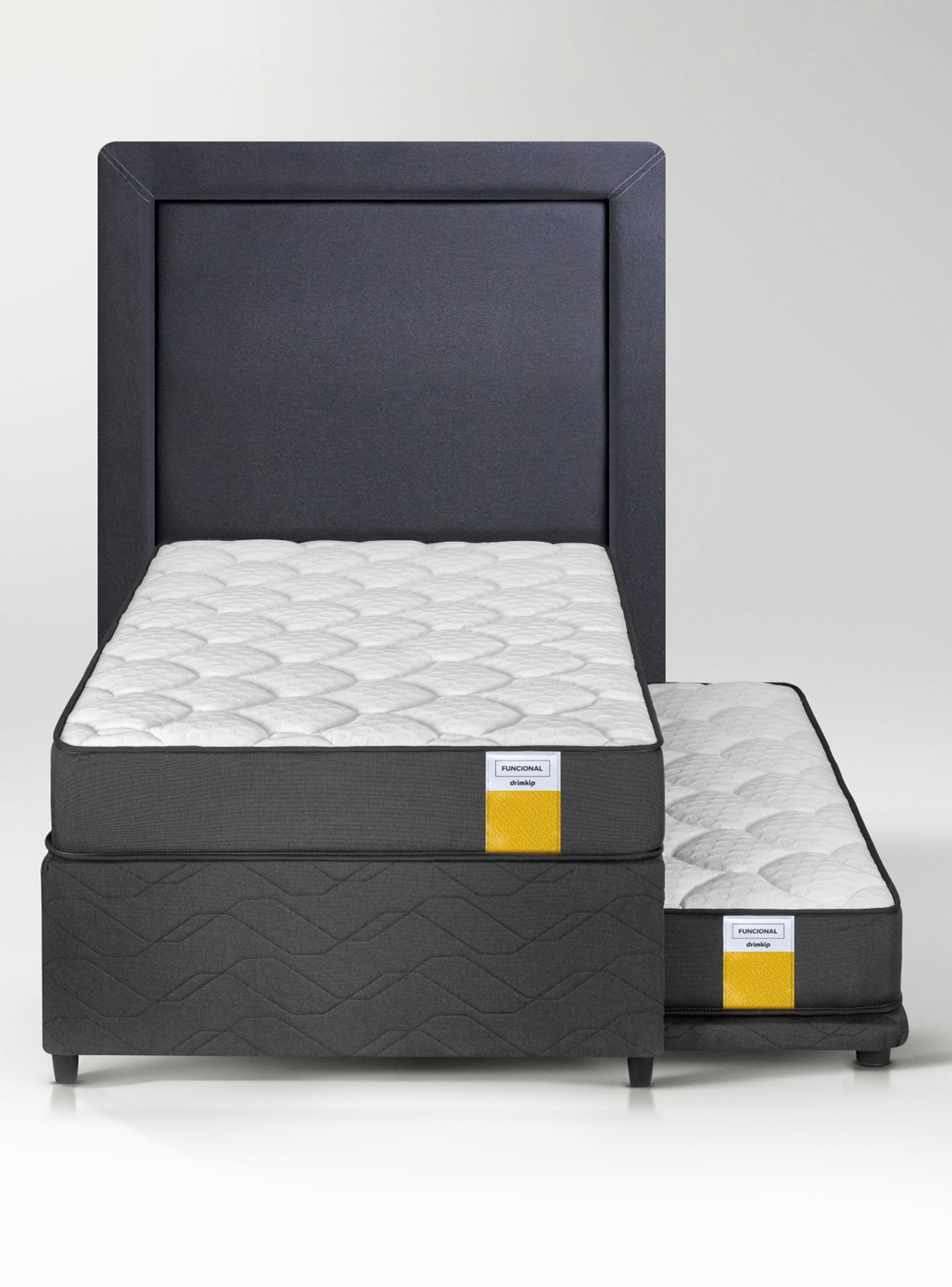 Cama Nido Funcional 1 Plaza + Respaldo-1