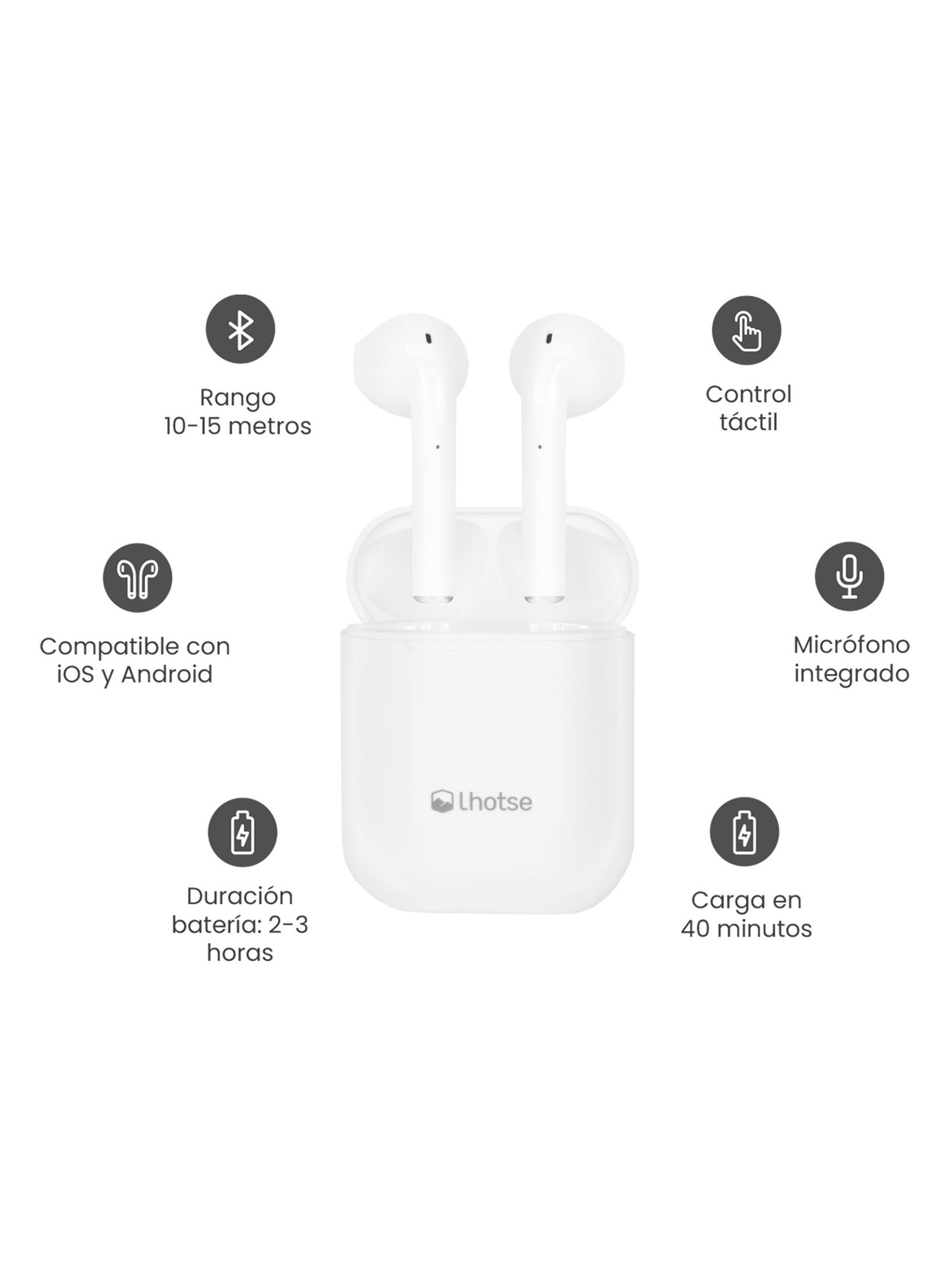 Audífonos Bluetooth Inalámbrico RM12 Blanco-3