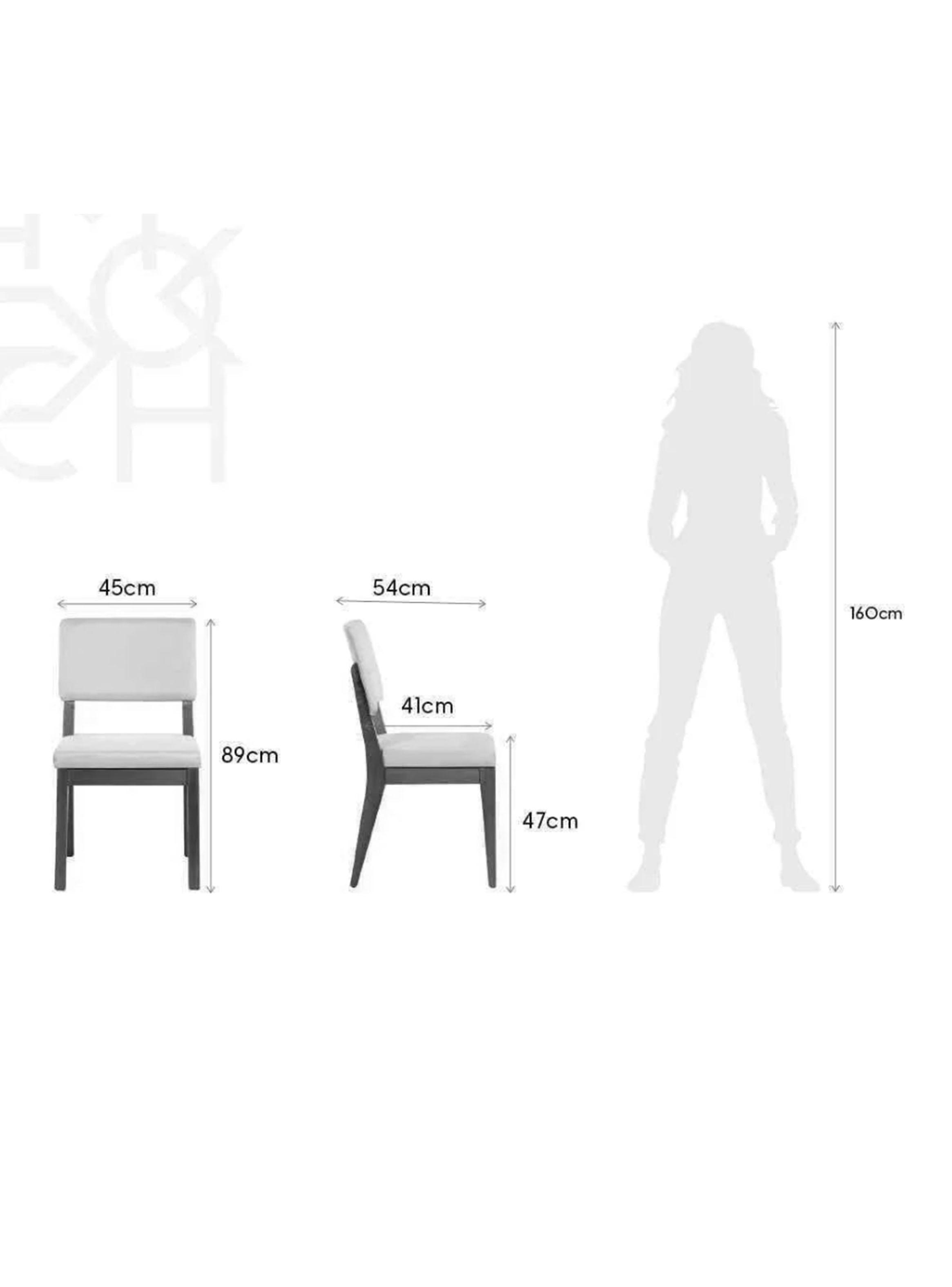 Comedor Avena 1.35 Beige + 4 Sillas Ella-2