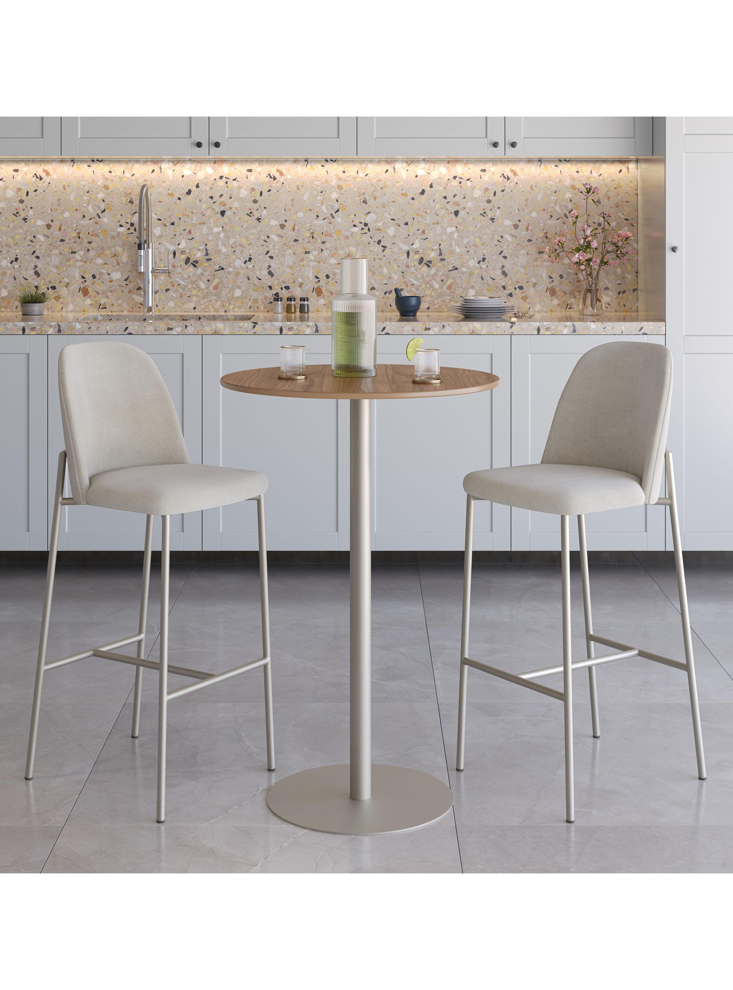 Banqueta Lucille Soft Palha-4