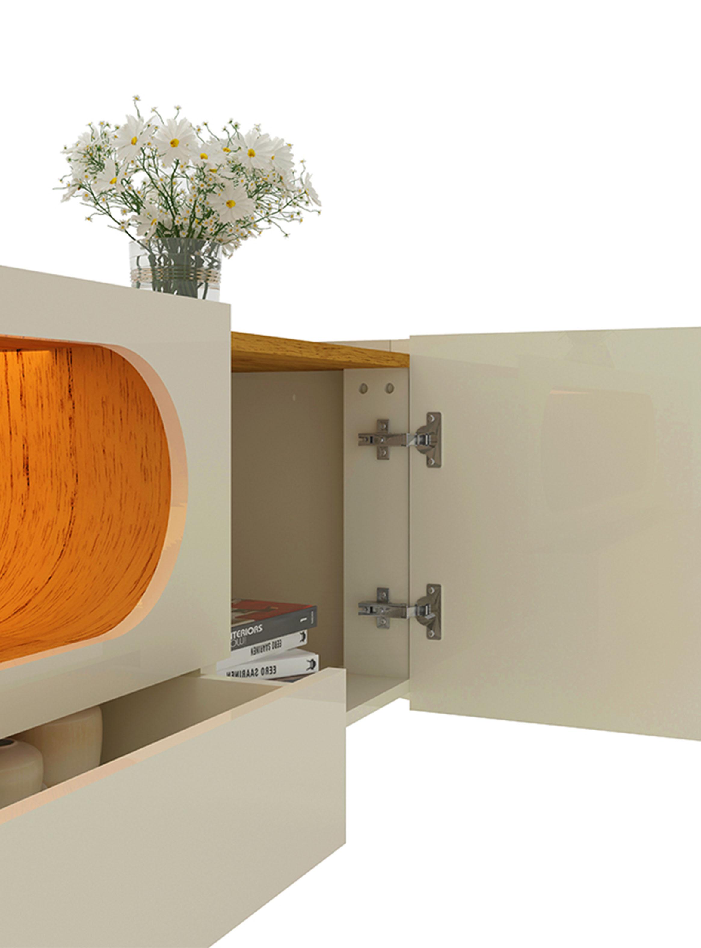 Rack Nobre Led 212 Madera-3