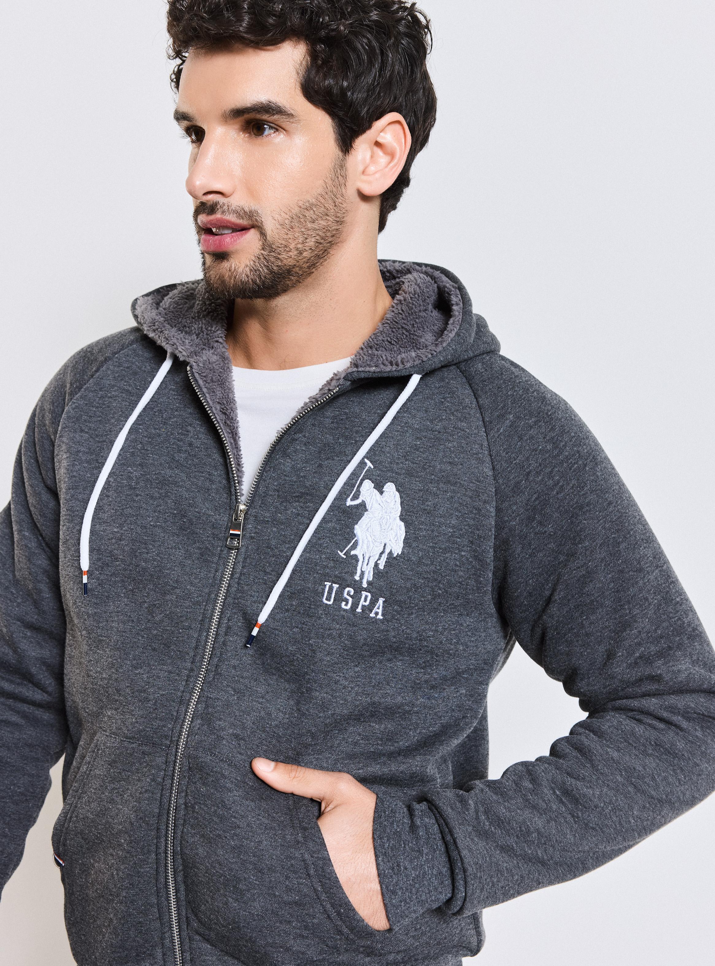 Polerón Básico Full Zipper y Gorro con Chiporro Interior-3