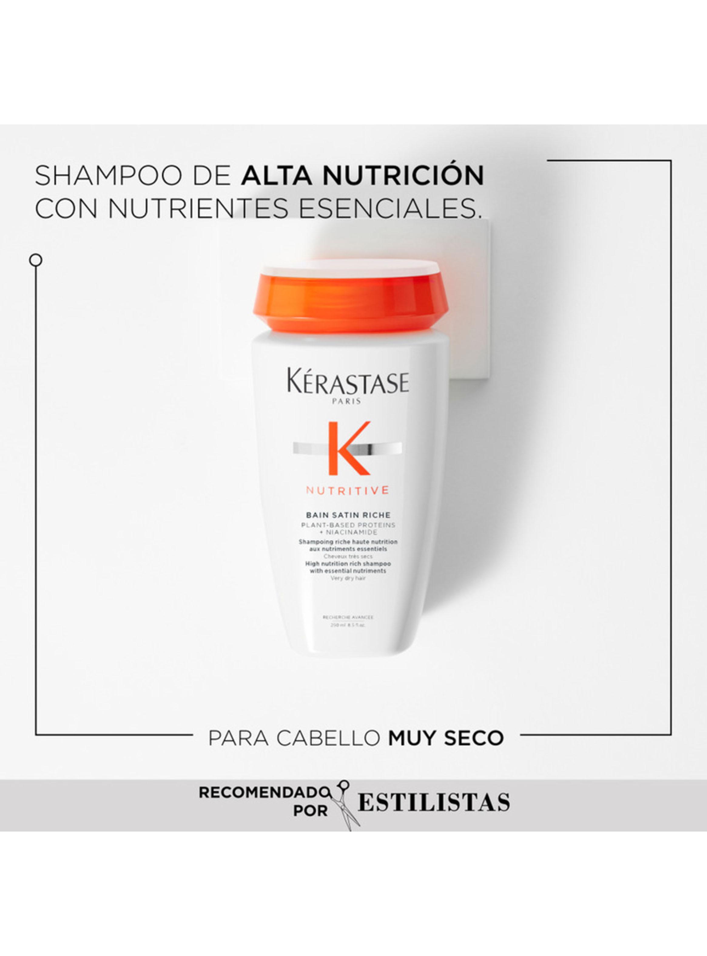 Set Cabello Seco Nutritive Shampoo 80ml + Acondicionador 75ml + Crema 50ml Kérastase-2