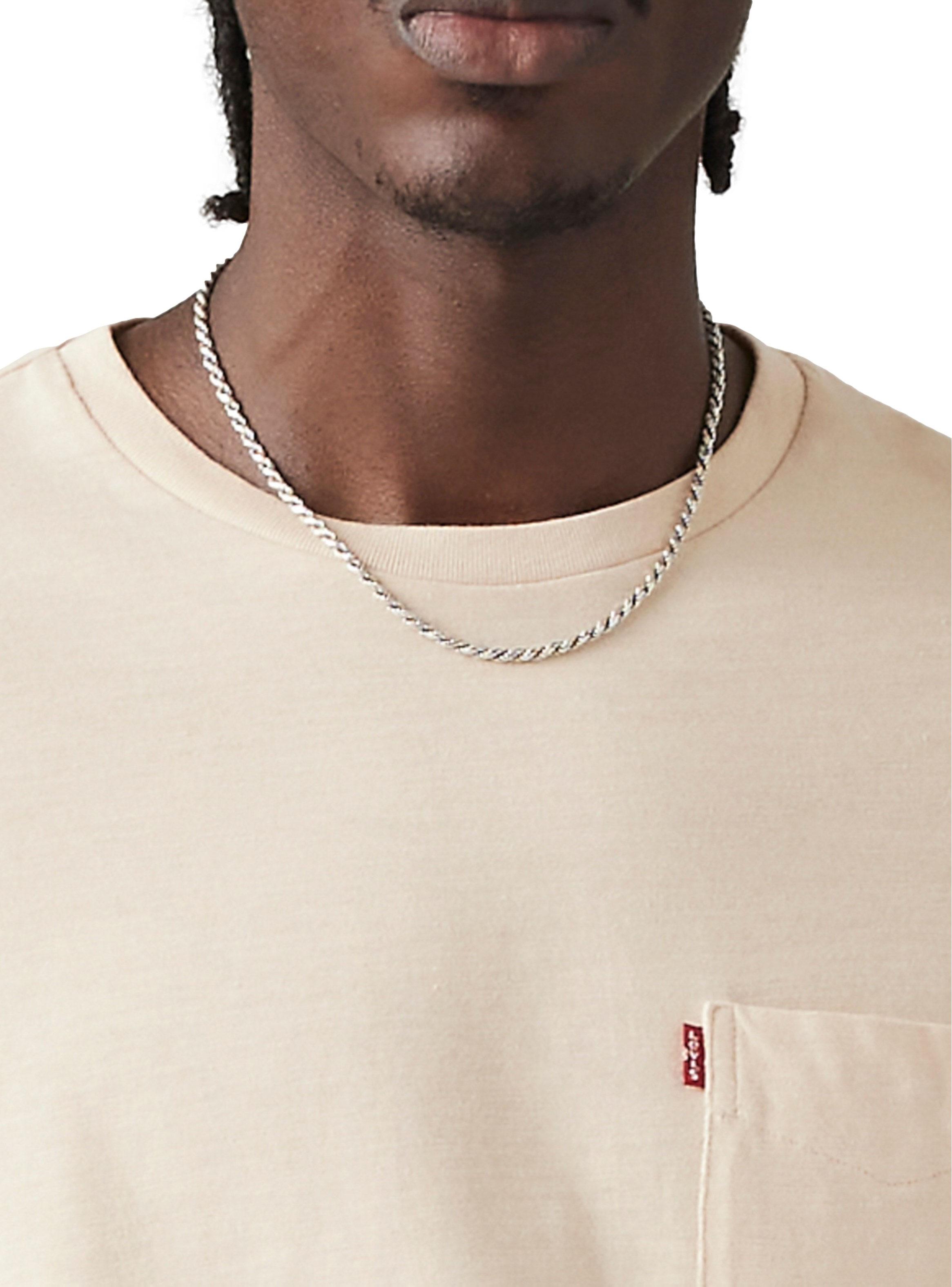 Polera Bolsillo Frontal Manga Corta-2