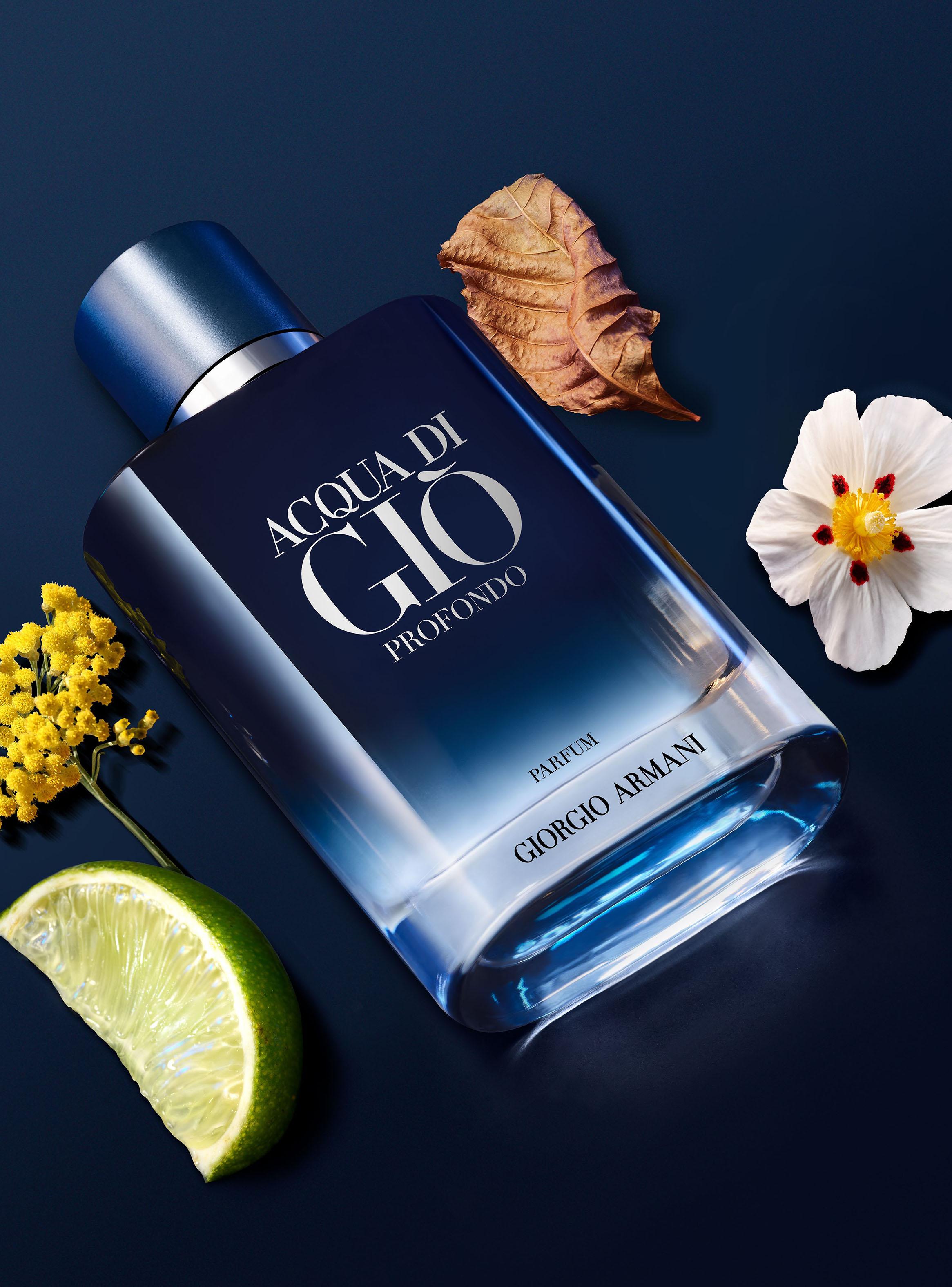 Set Perfume Acqua Di Giò Profondo EDP Hombre 200ml + 30ml Giorgio Armani-4