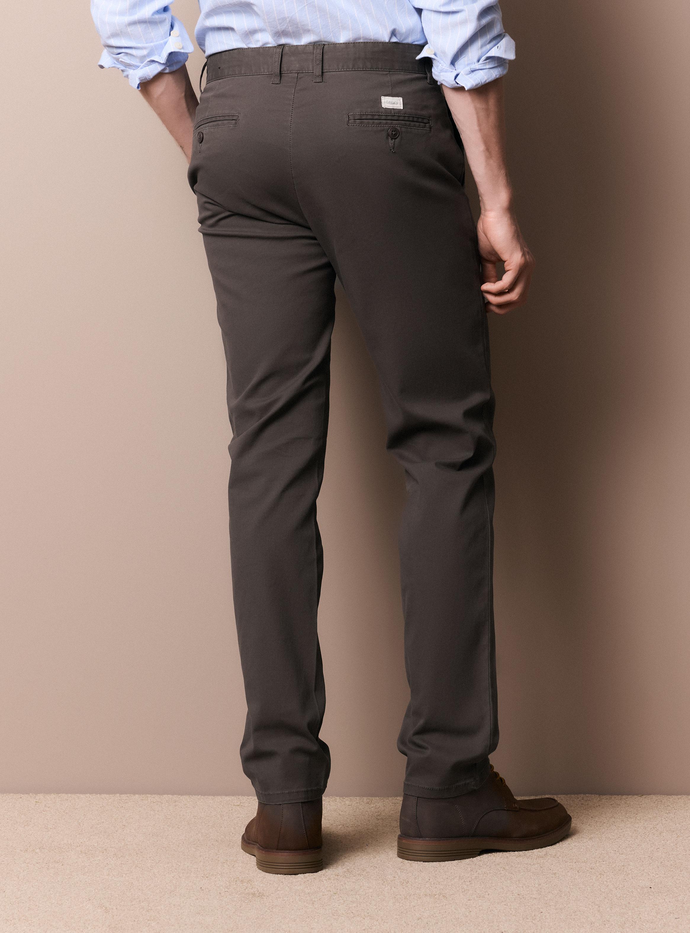 Pantalón Chino Básico Tailored Fit-1