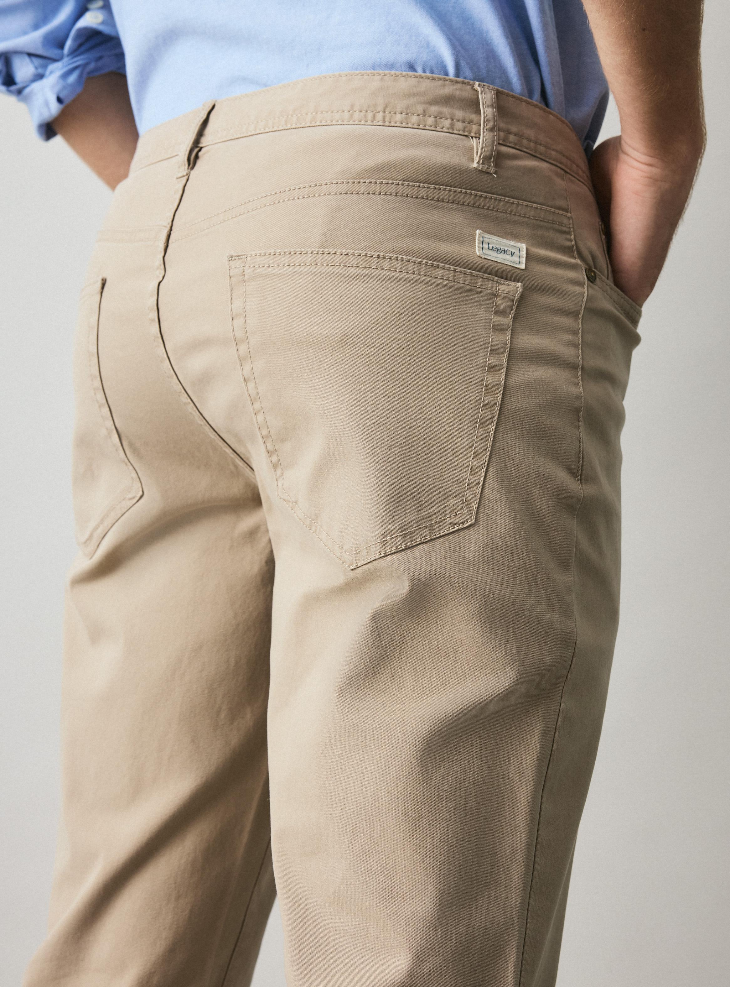 Pantalón 5 Pocket Básico Tailored Fit-3