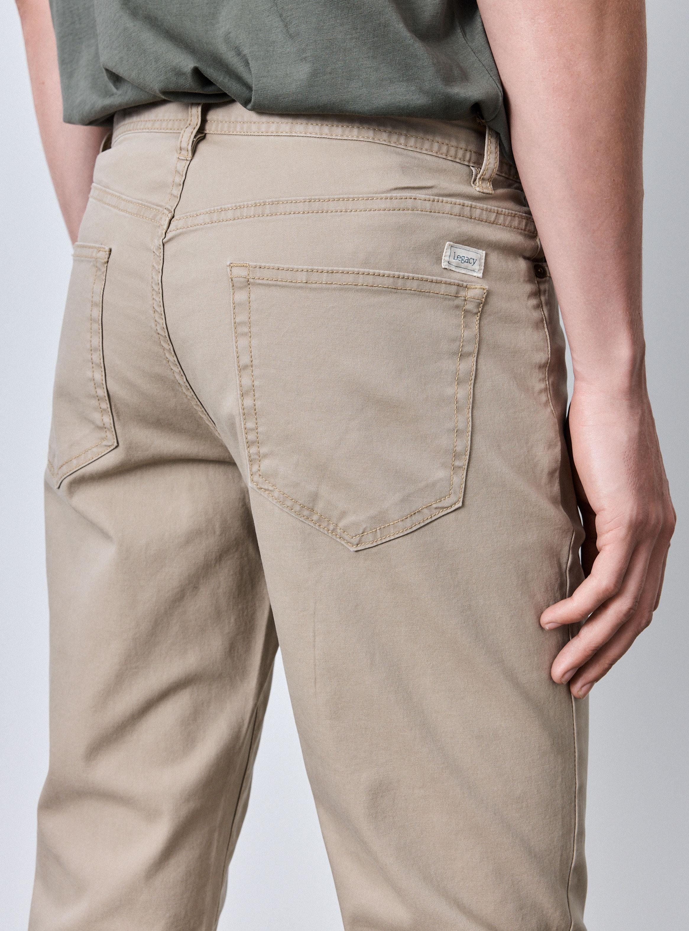 Pantalón 5 Pocket Básico Tailored Fit-3