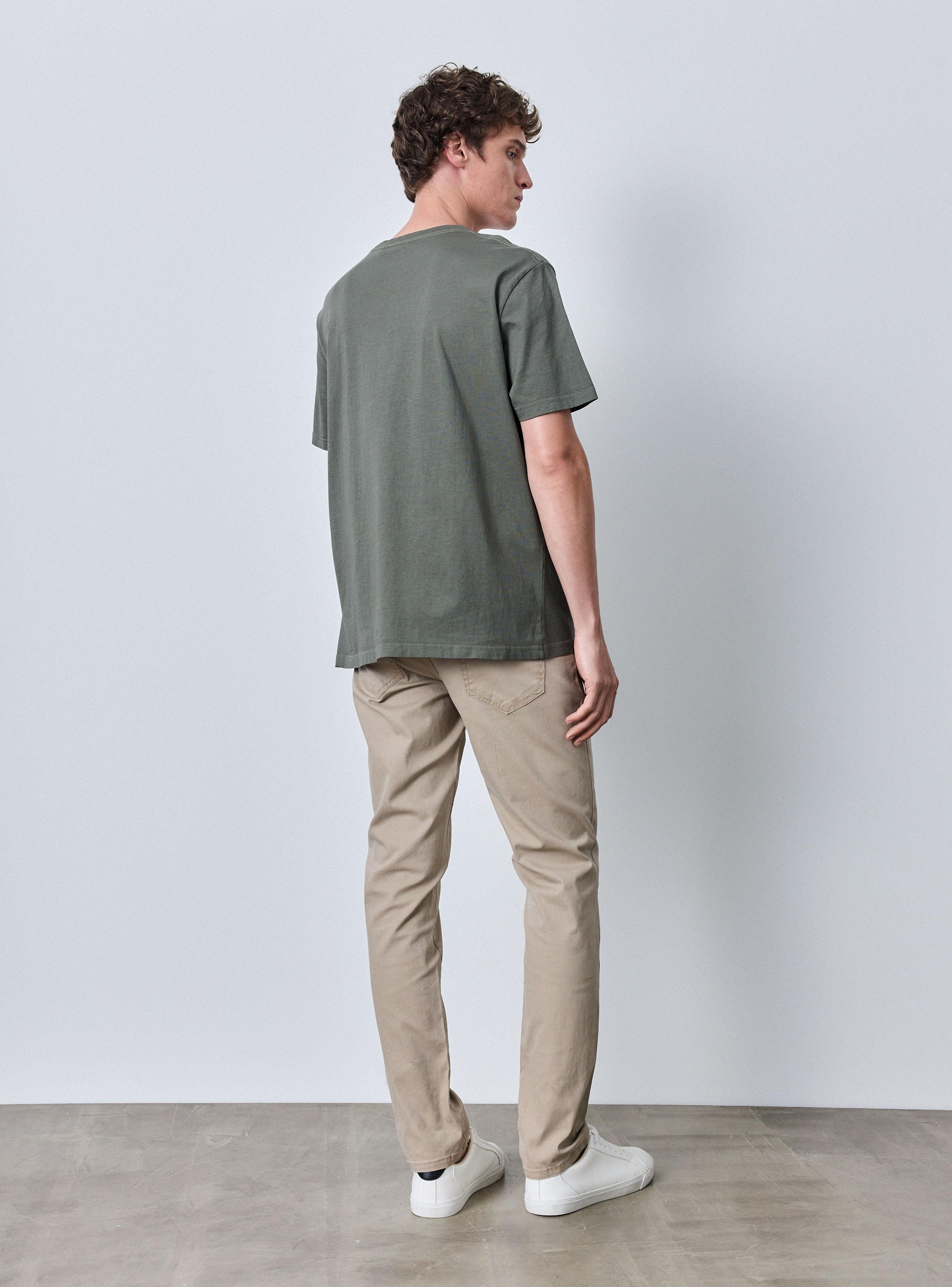 Pantalón 5 Pocket Básico Tailored Fit-5