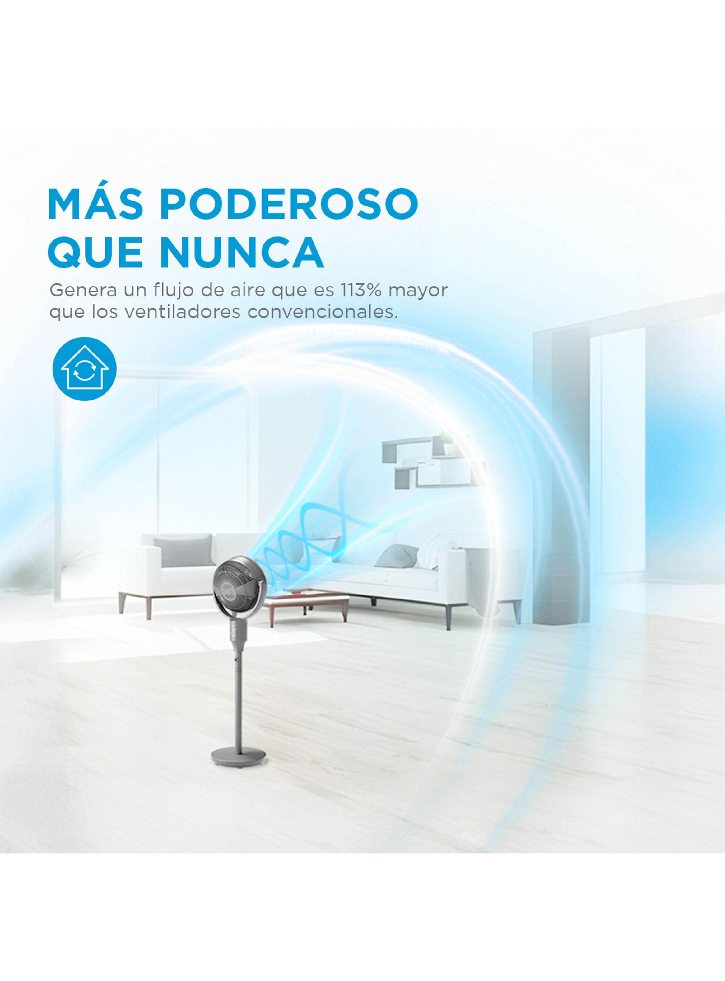 Ventilador de Pie 3D Flow y Altura Ajustable MF-P7DWT-10