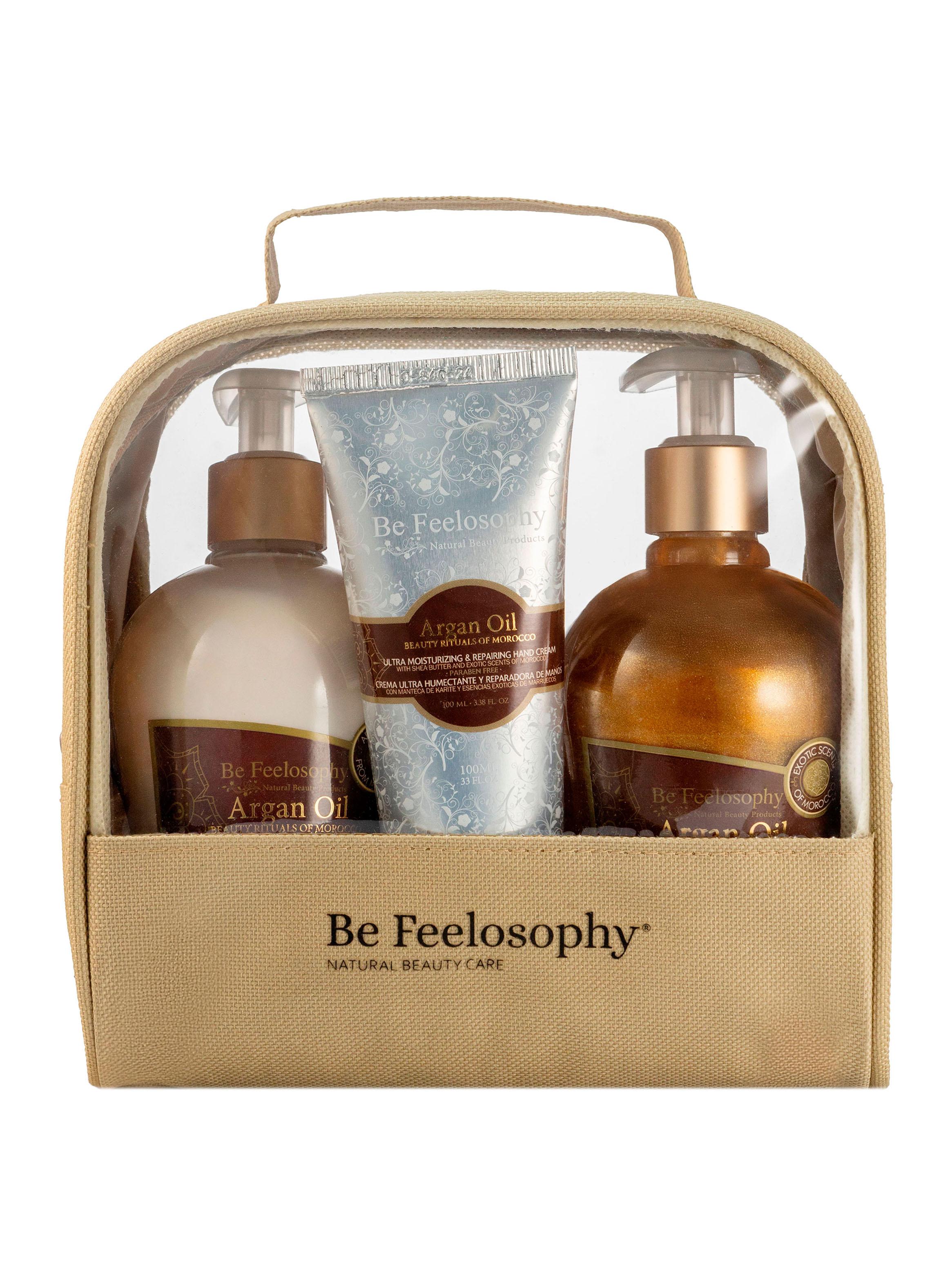 Set Crema Corporal 500 ml + Jabón Líquido 500 ml Argán-0