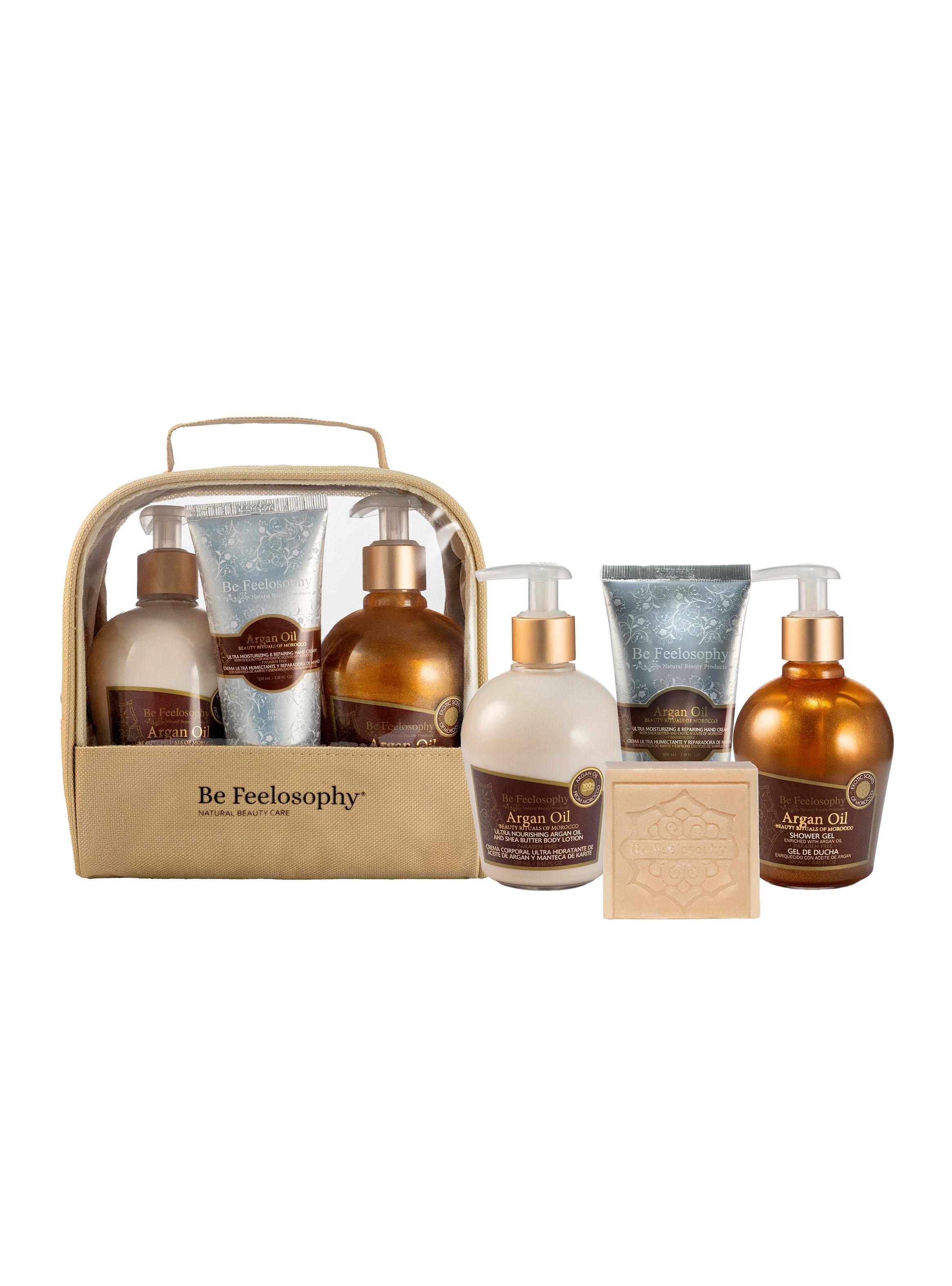 Set Crema Corporal 500 ml + Jabón Líquido 500 ml Argán-1