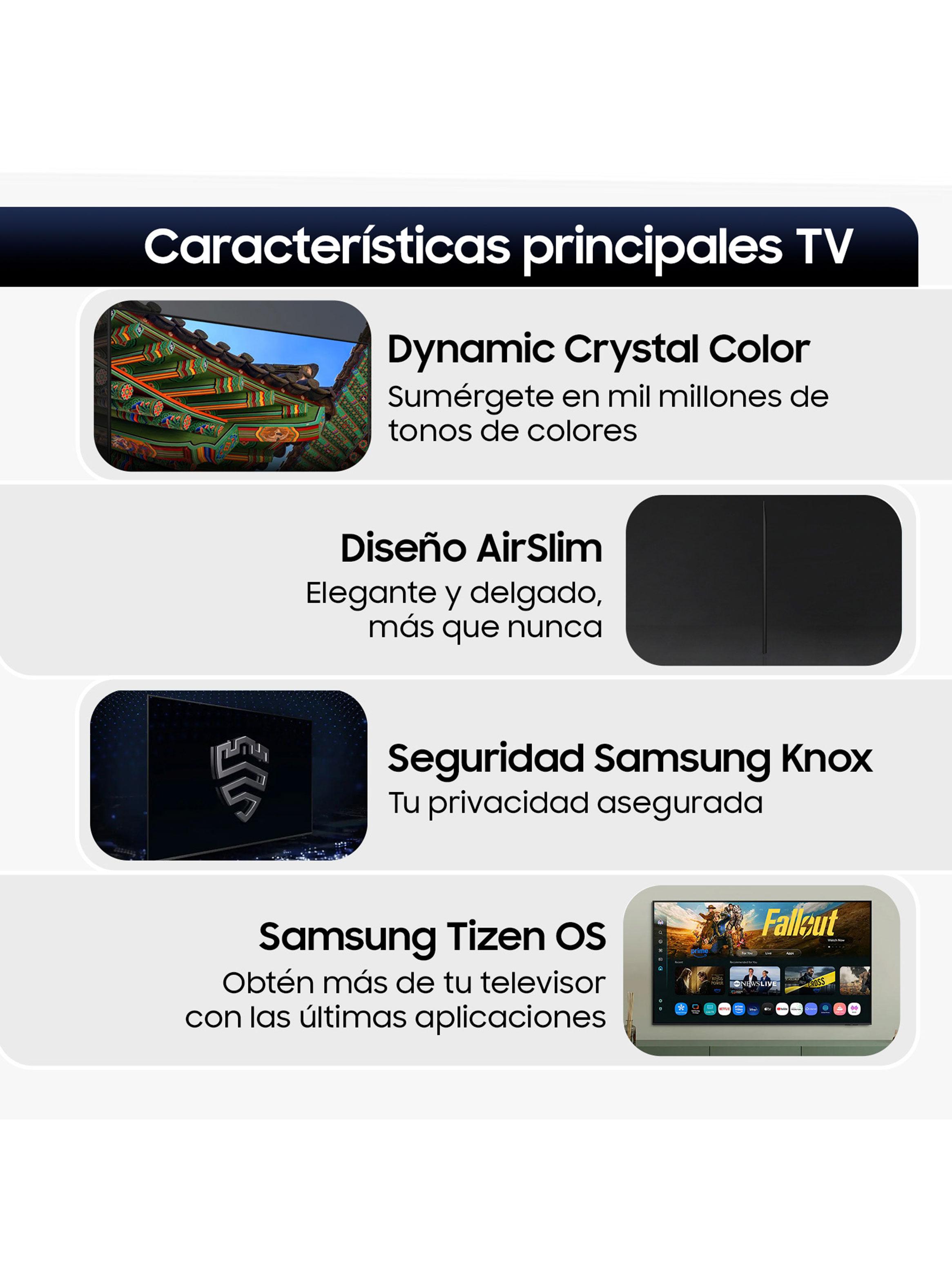 LED 55" DU8000 4K Crystal UHD Smart TV 2024-3