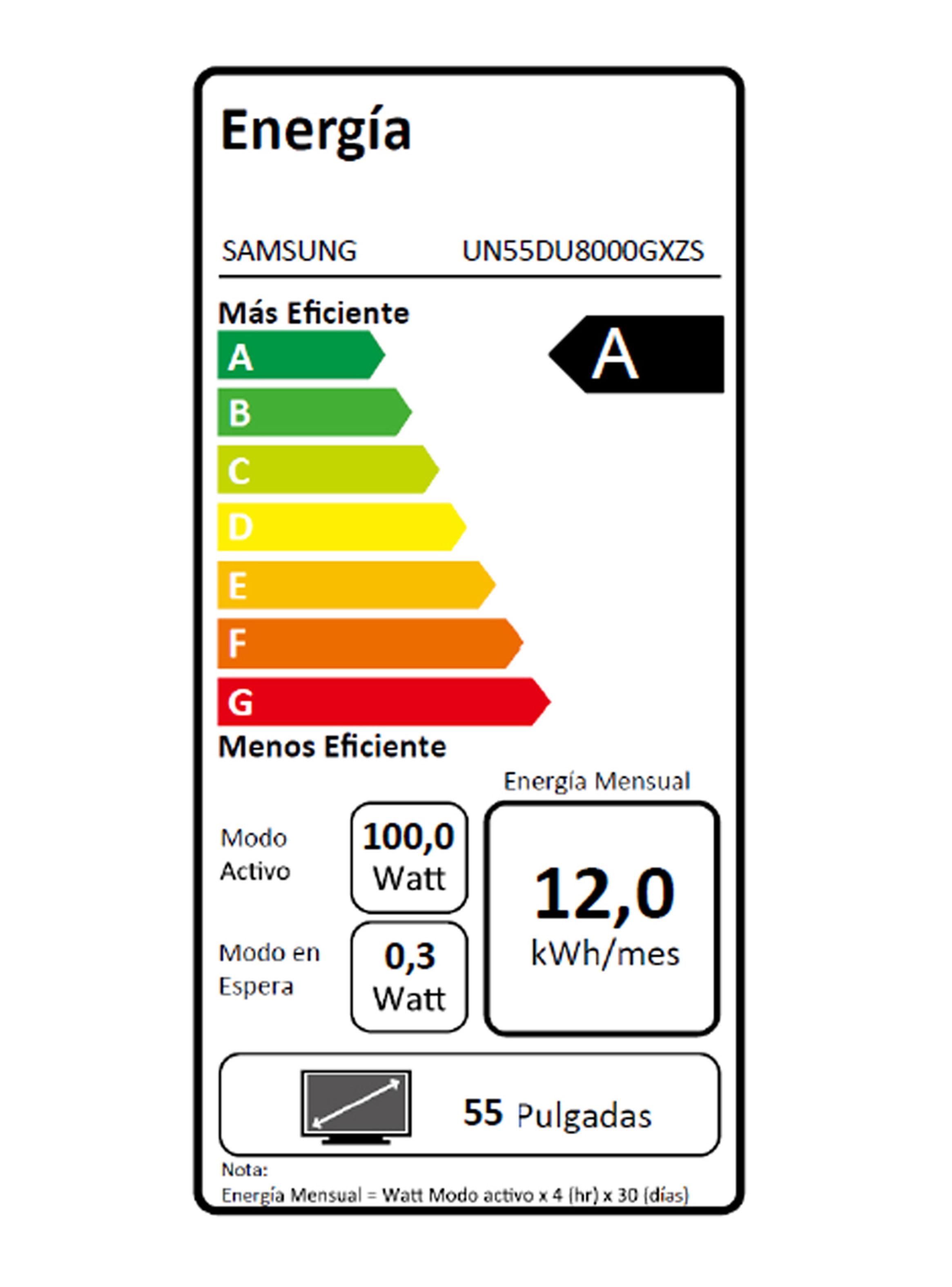 LED 55" DU8000 4K Crystal UHD Smart TV 2024-7