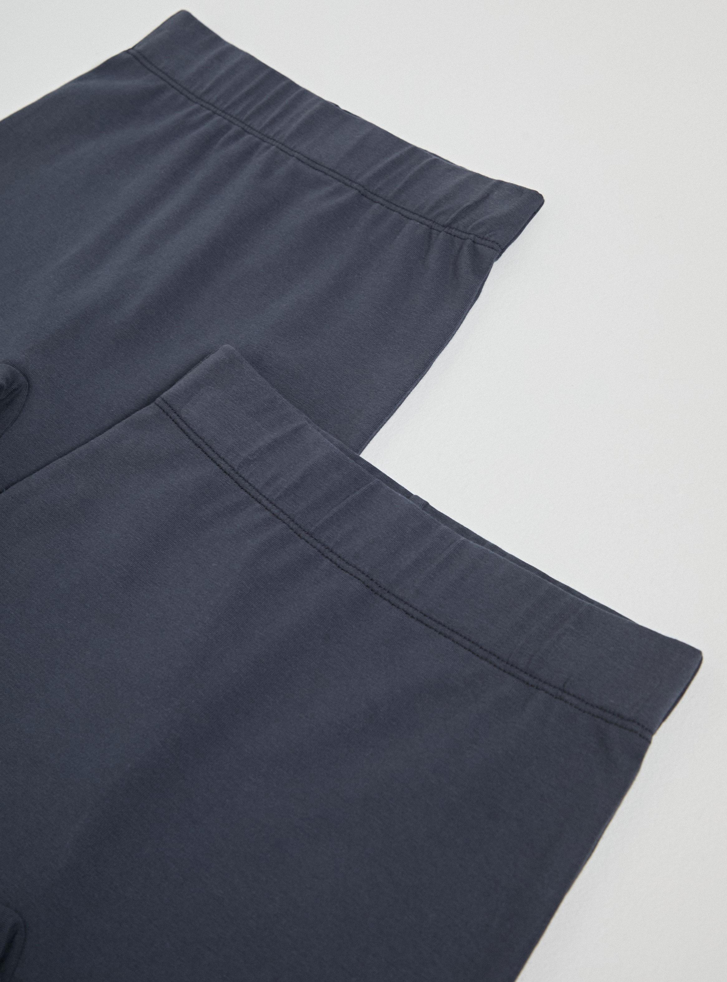 Calza Corta Bipack Azul Marino Tallas 6-8-10-3