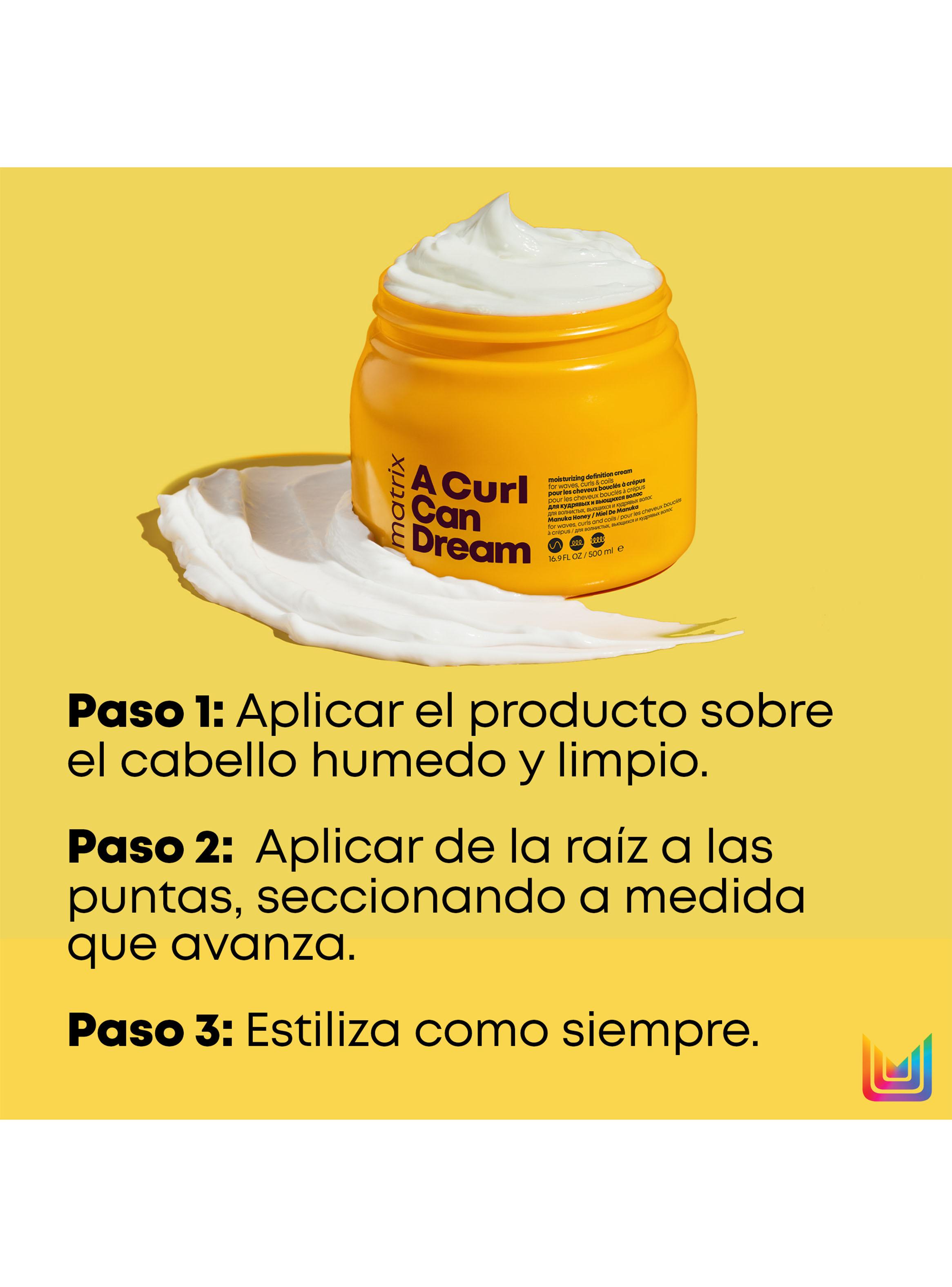 Crema para Peinar Hidratante Cabello Rizado a Curl Can Dream 500 ml-2