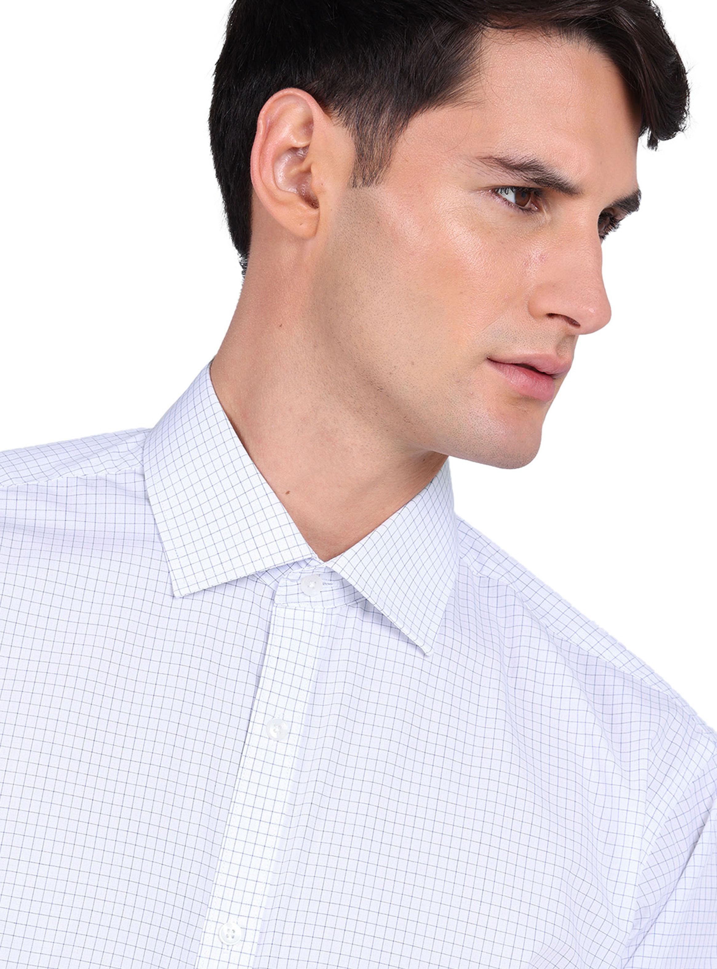 Camisa Formal Estamapada Cuadros-2