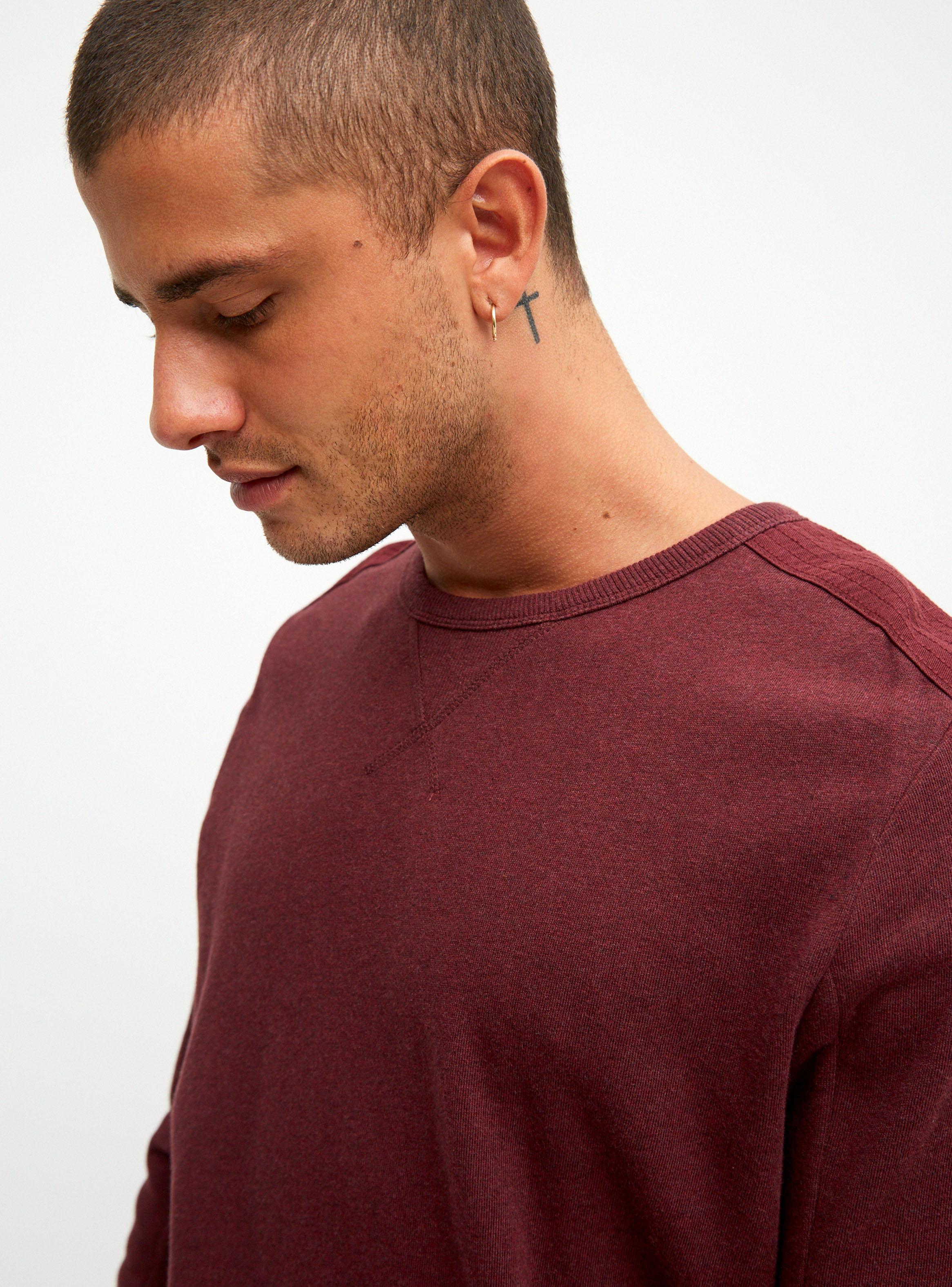 Polerón Algodón Orgánico Crew Neck Foster-2