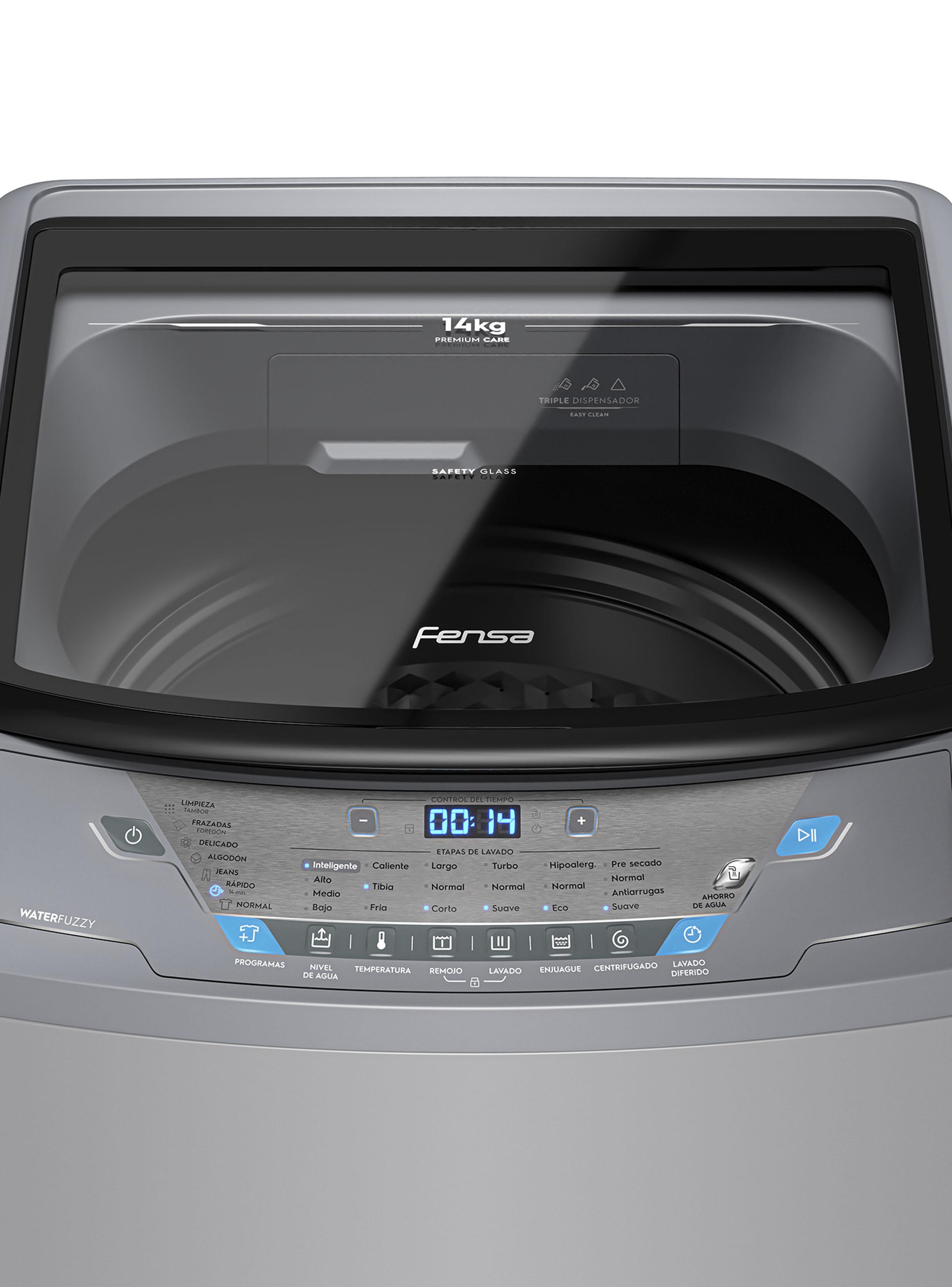 Lavadora Carga Superior 14 Kg Premium Care 14 SZ Silver-4
