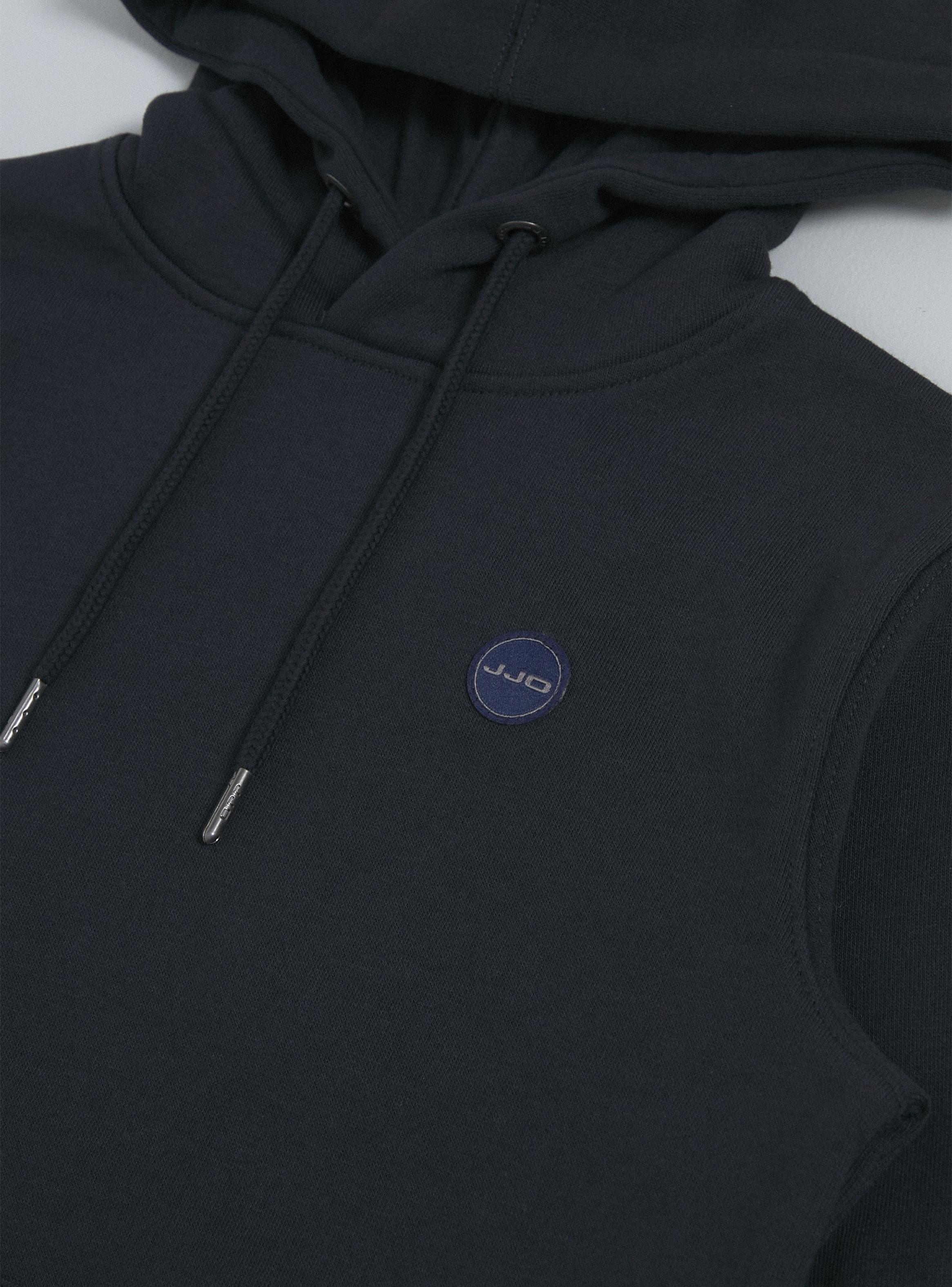 Polerón con Capucha Escolar Azul Marino Niño Talla 6-8-10-3