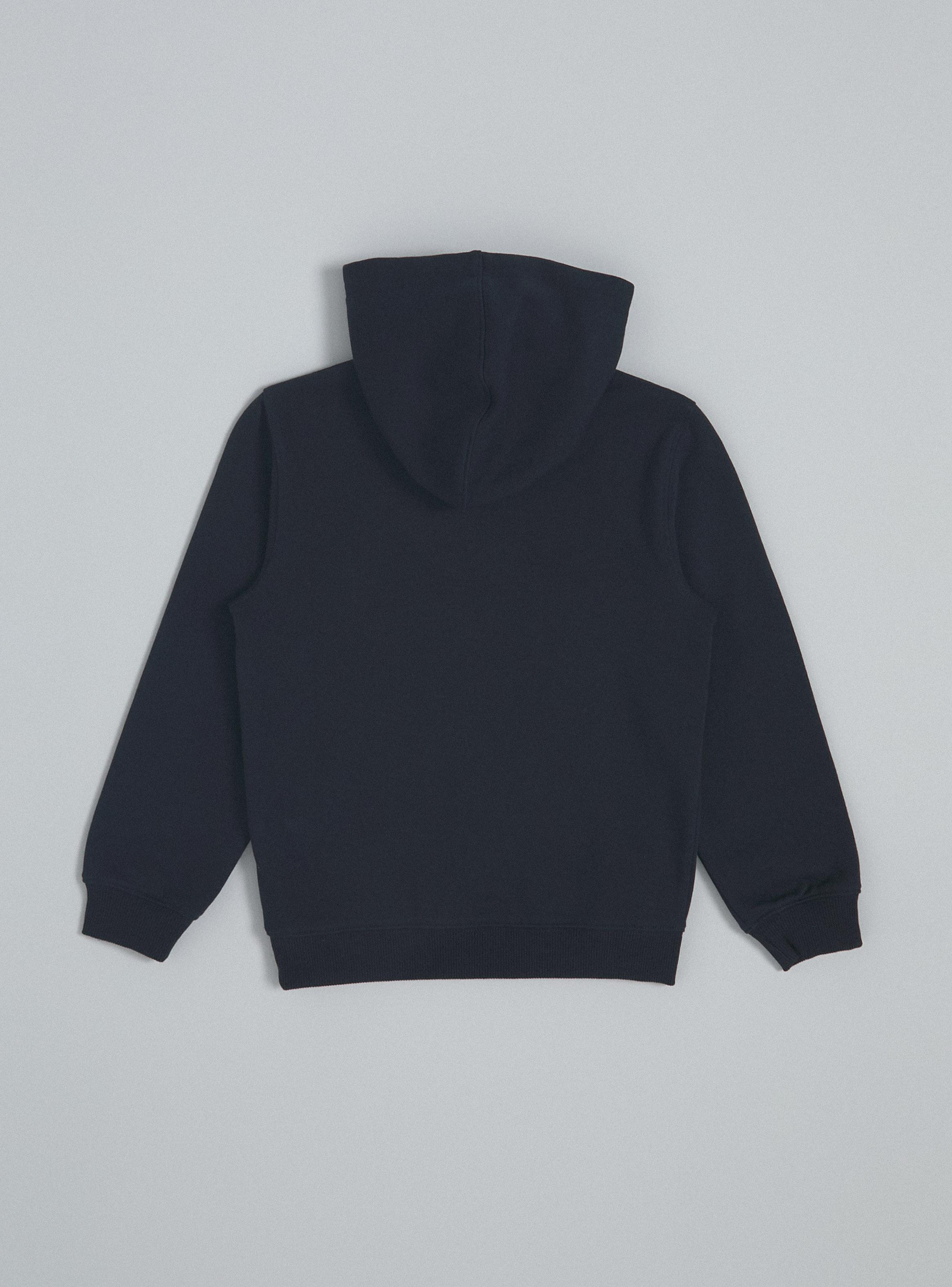 Polerón con Capucha Escolar Azul Marino Niño Talla 6-8-10-2