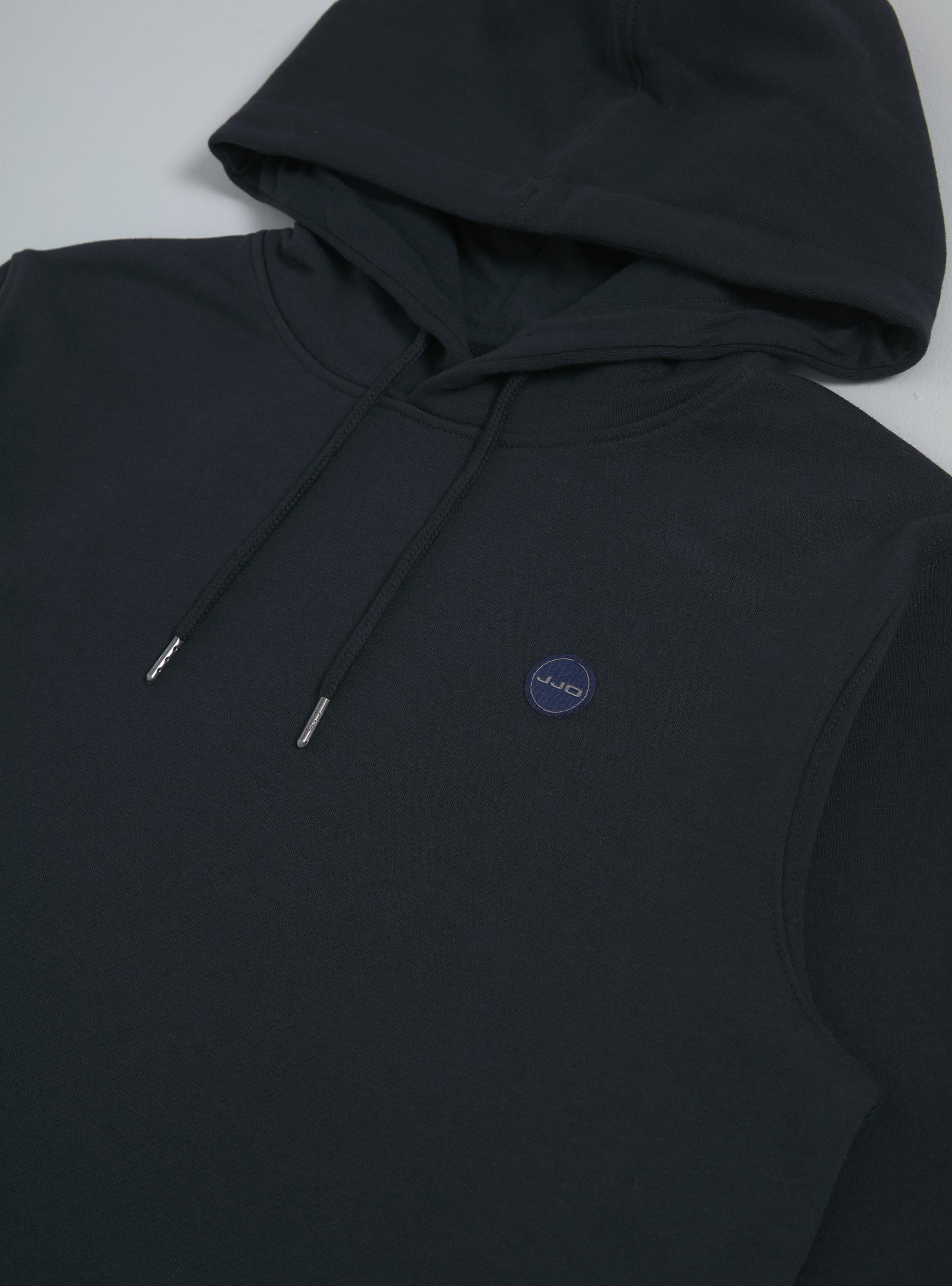 Polerón con Capucha Escolar Azul Marino Niño Talla S-M-L-Xl-3