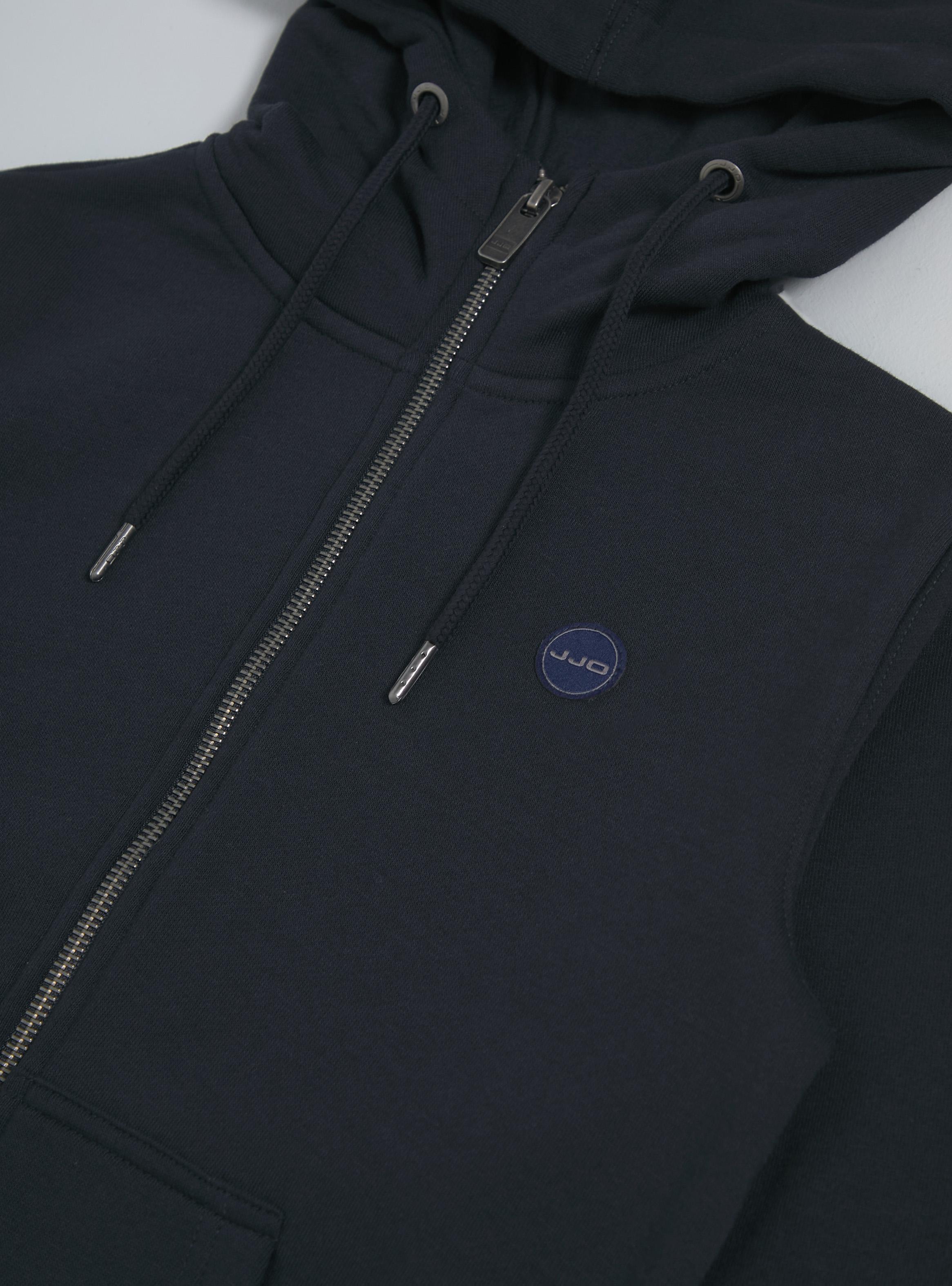 Polerón Cierre y Capucha Escolar Azul Marino Talla 6-8-10-3