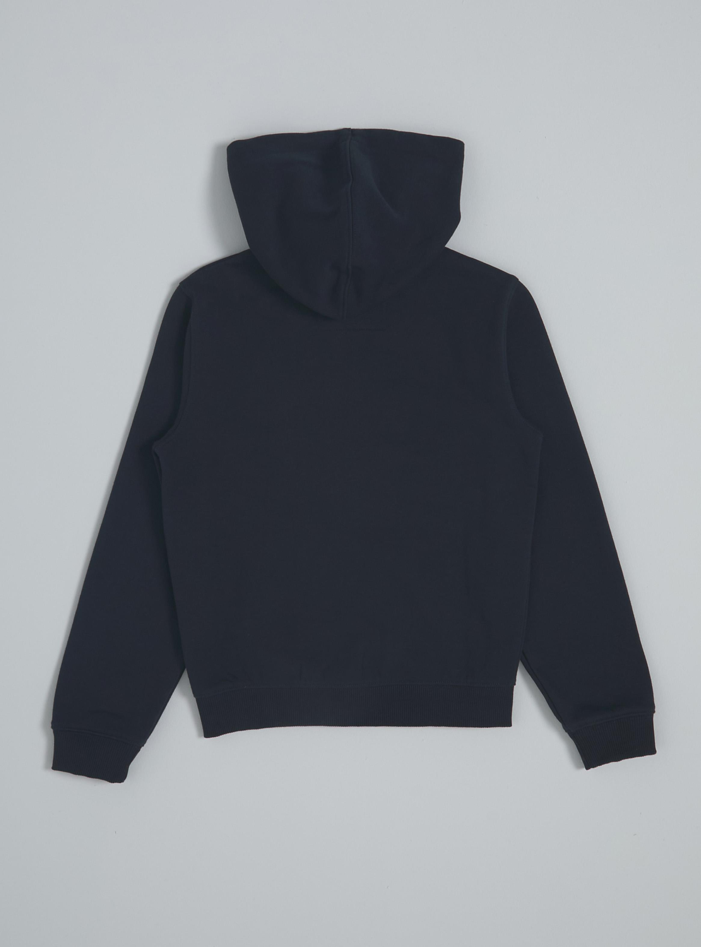 Polerón Cierre y Capucha Escolar Azul Marino Talla 6-8-10-2