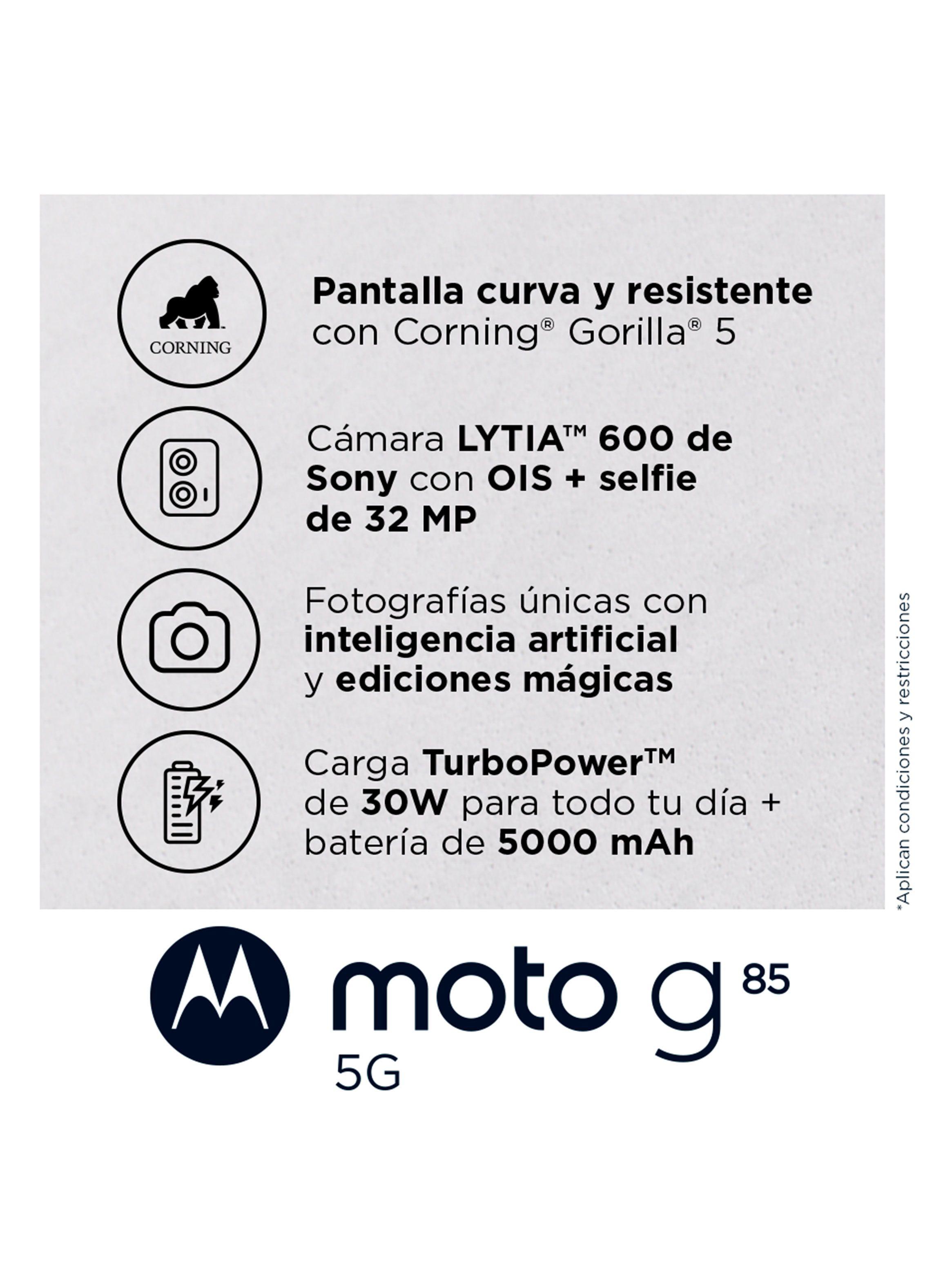 Smartphone Moto G85 5G 256GB 6.7" Liberado-4