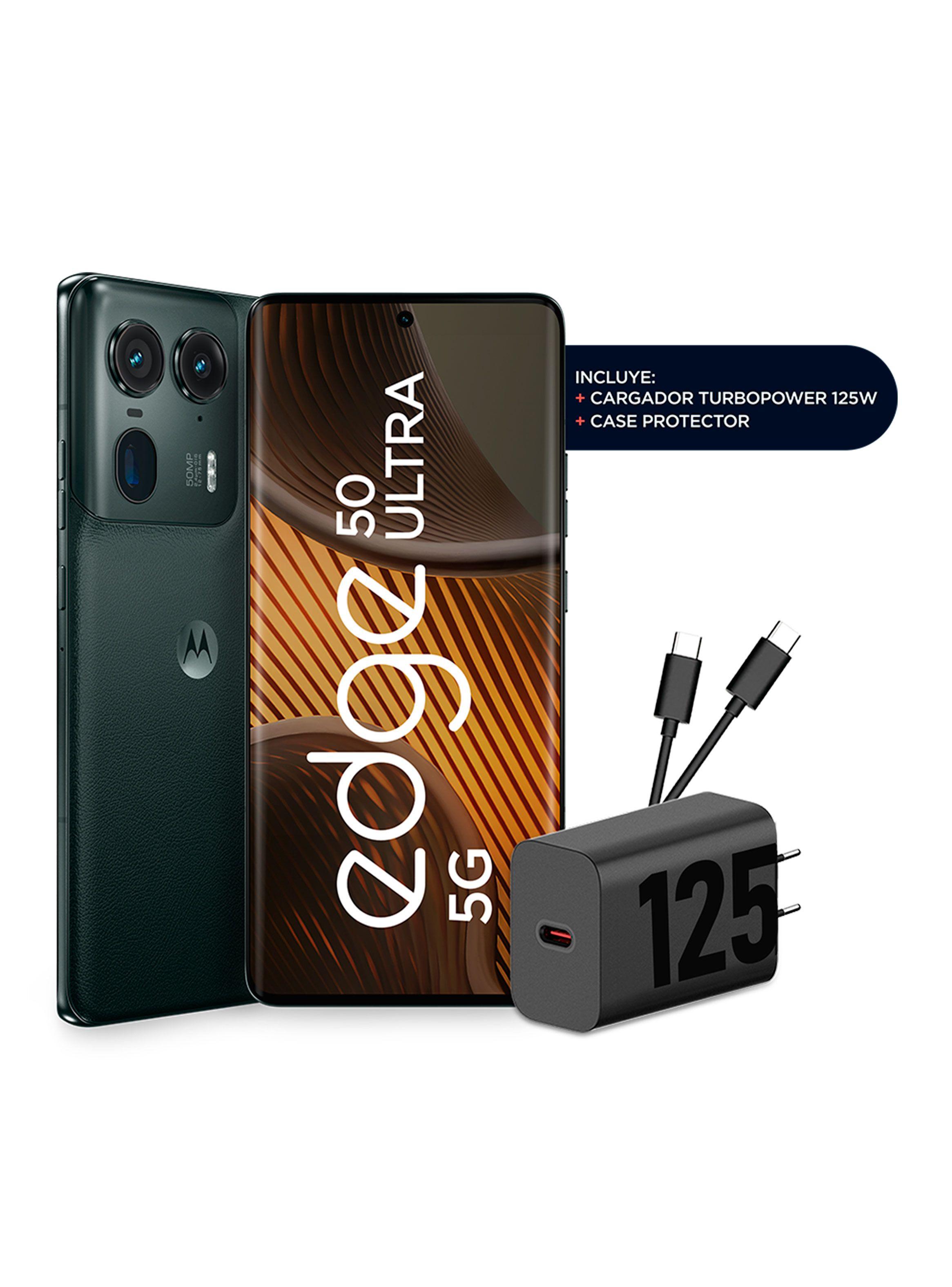 Smartphone Edge 50 Ultra 5G 512GB 6.7" Negro Liberado-1