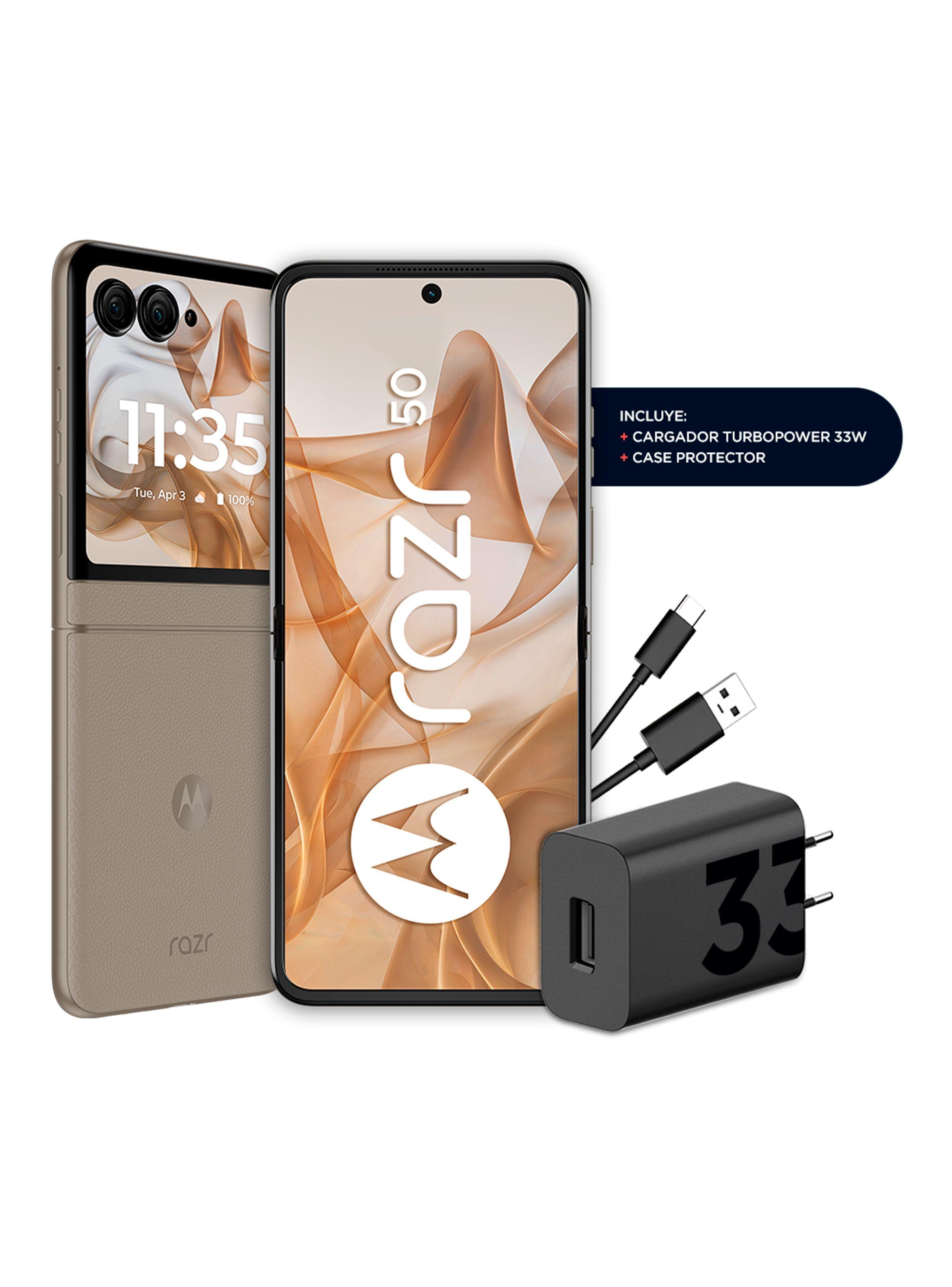 Smartphone Moto Rarz 50 512GB 6.9" Beige Liberado-1