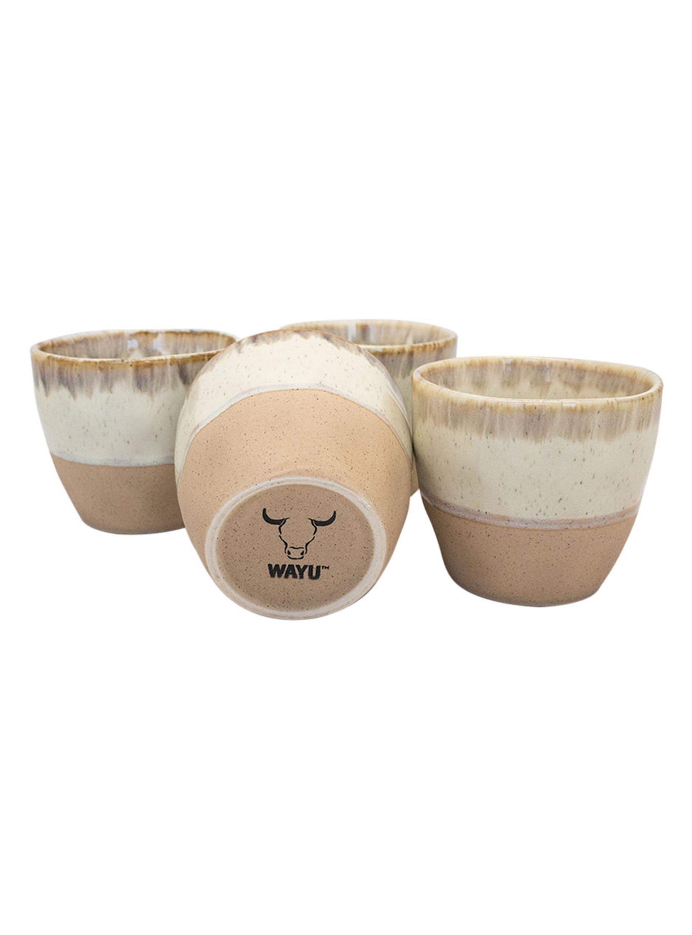 Set de 4 Vasos Cerámica-2