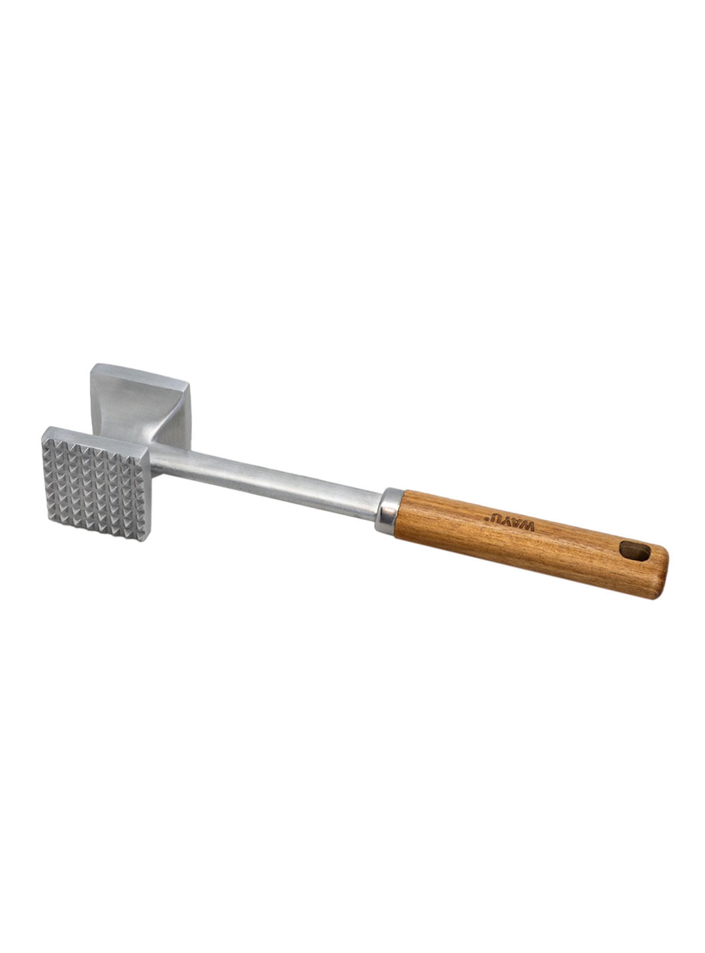 Martillo Ablandador de Carne Mango Madera-0