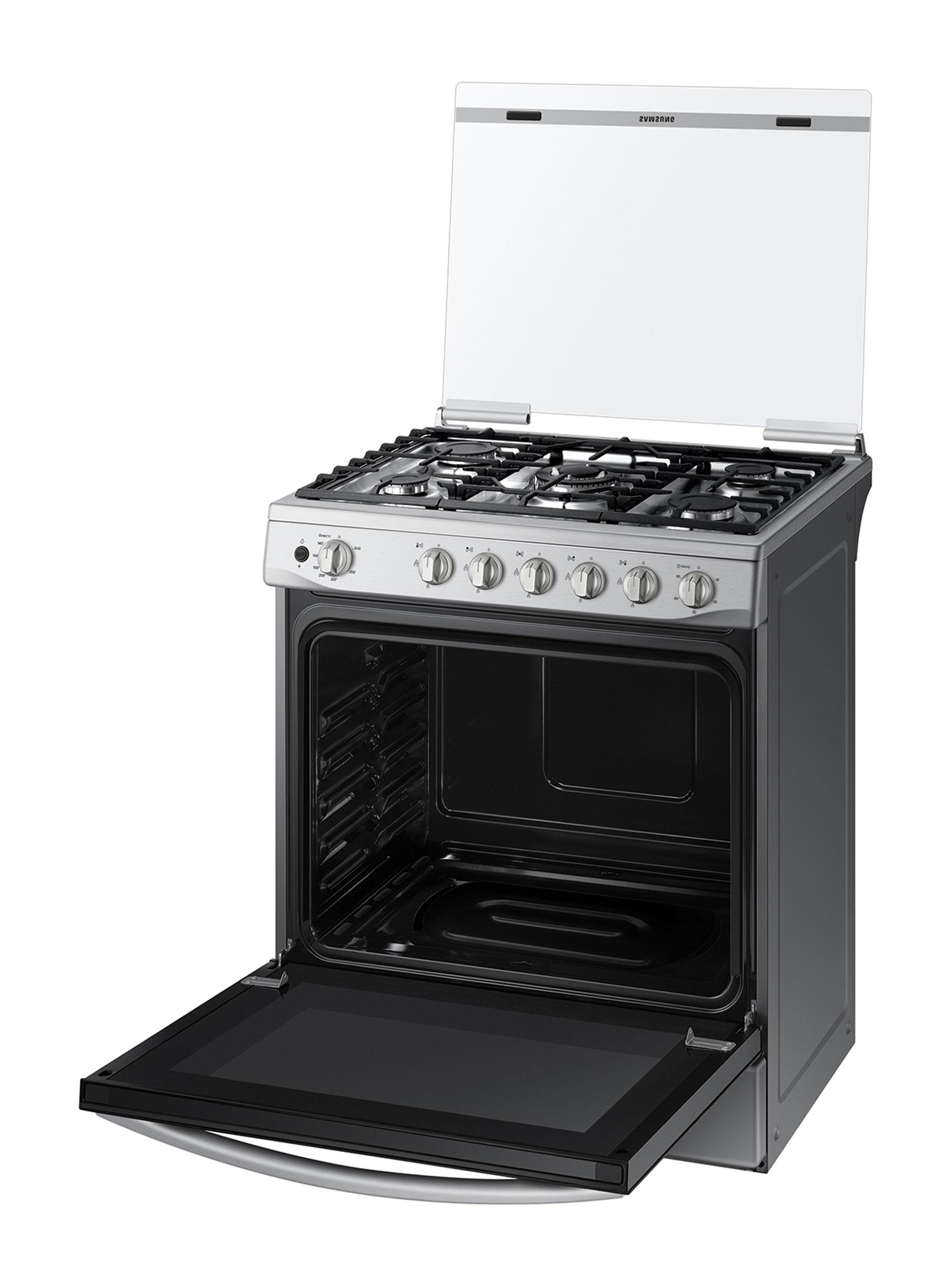 Cocina a Gas 5 Quemadores 1x Quemador Triple Corona Acero Inoxidable NX52A7422CS/ZS-3