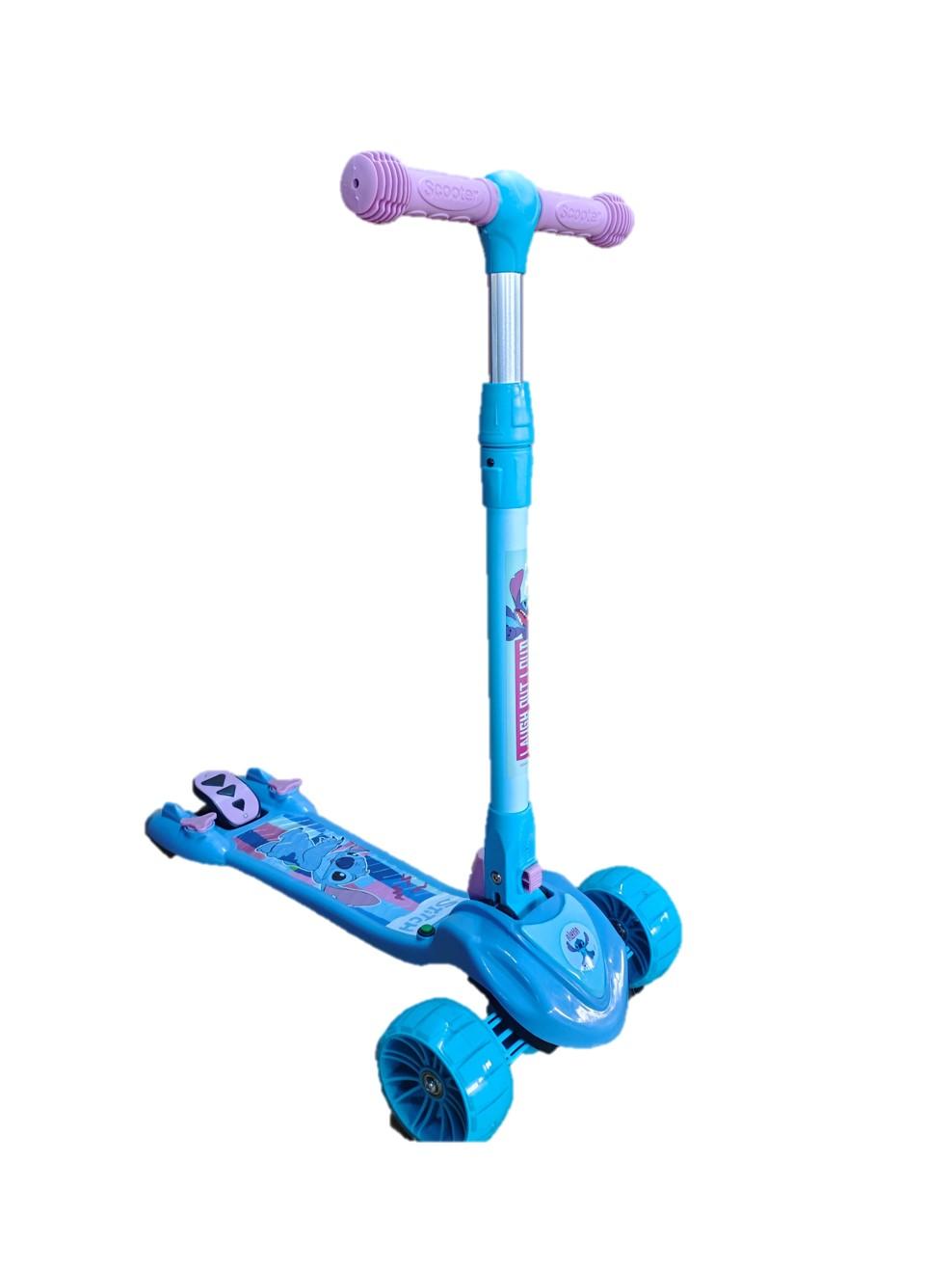 Triscooter Stitch Efecto Vapor y Luces LED-0