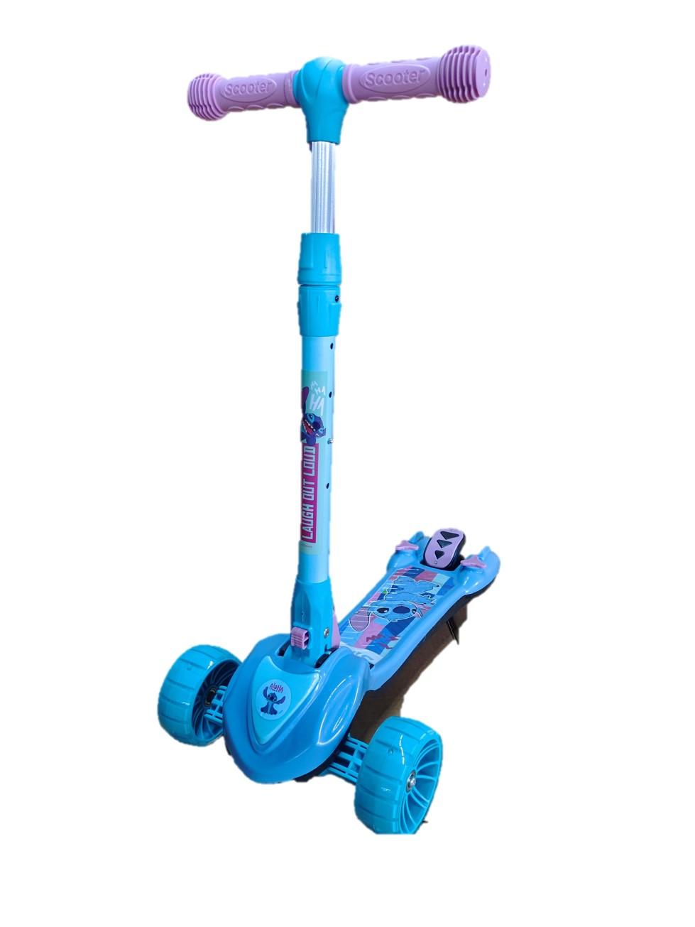 Triscooter Stitch Efecto Vapor y Luces LED-3