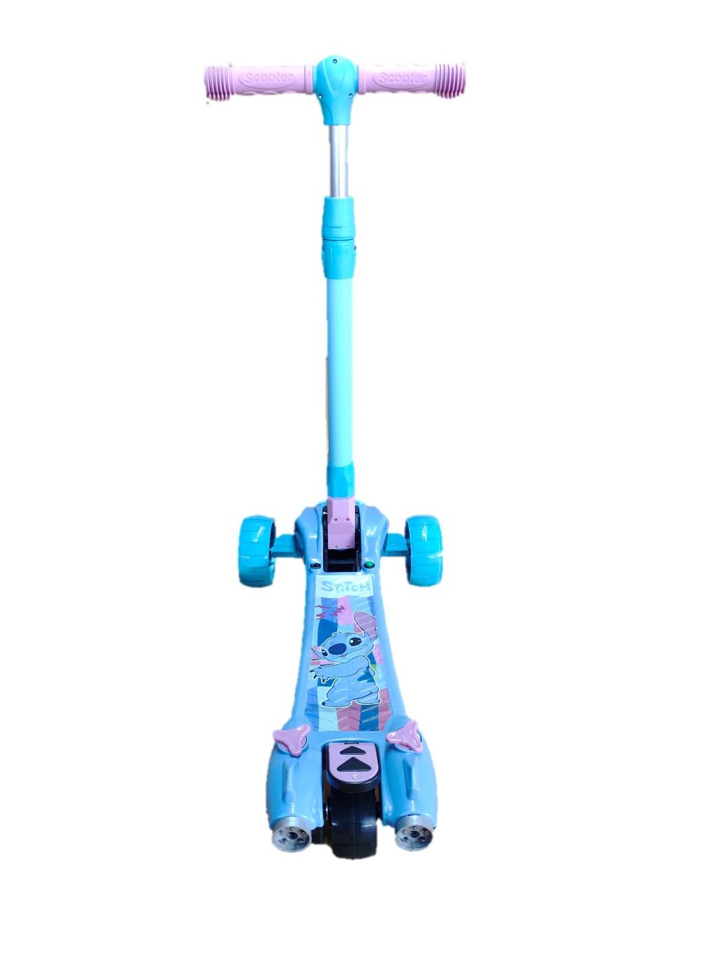 Triscooter Stitch Efecto Vapor y Luces LED-1