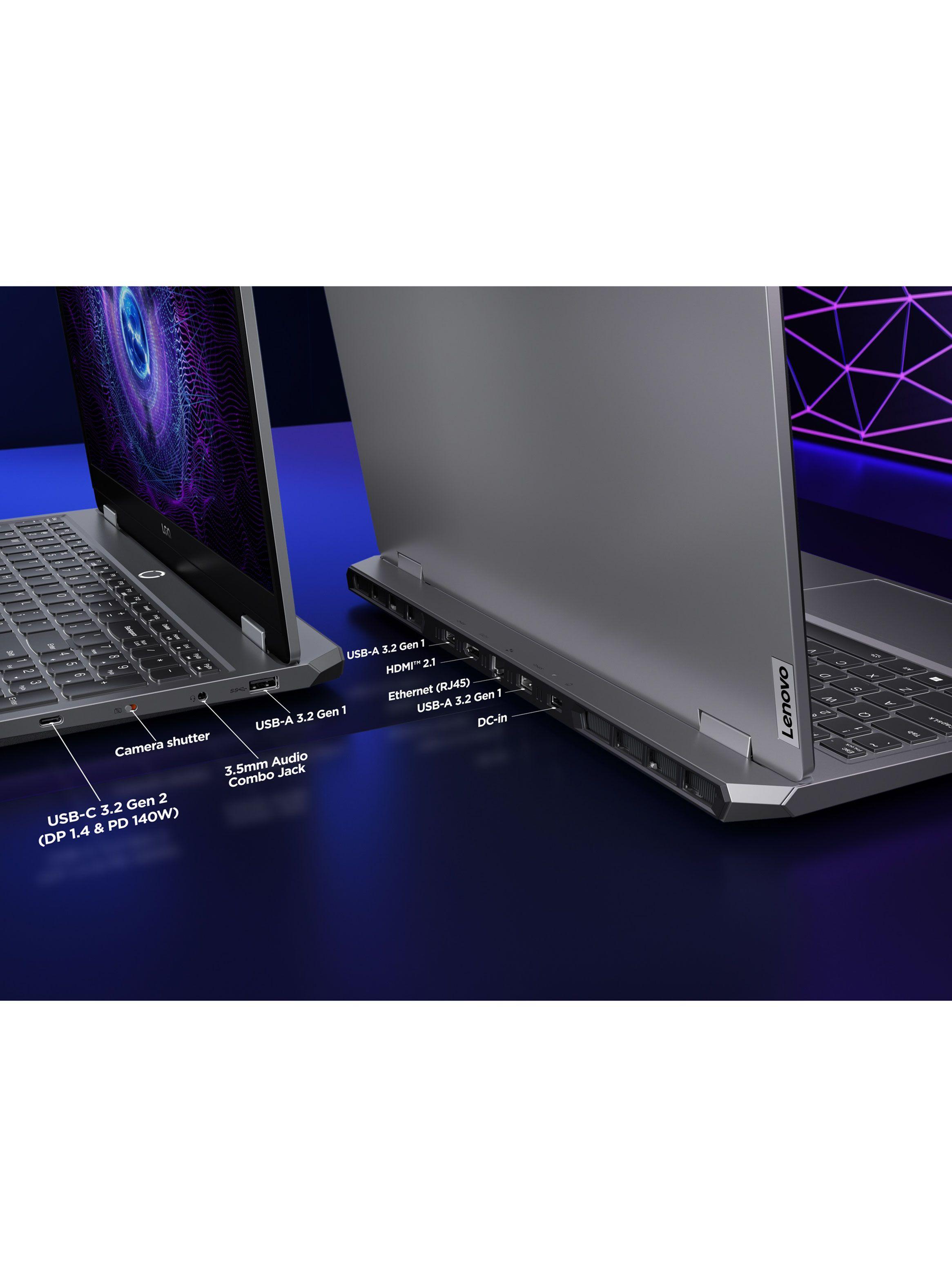 Notebook Gamer LOQ Intel Core i7 HX 13va Gen NVIDIA GeForce RTX 4060 8GB GDDR6 24GB RAM 512GB SSD 15.6" FHD 144Hz-6