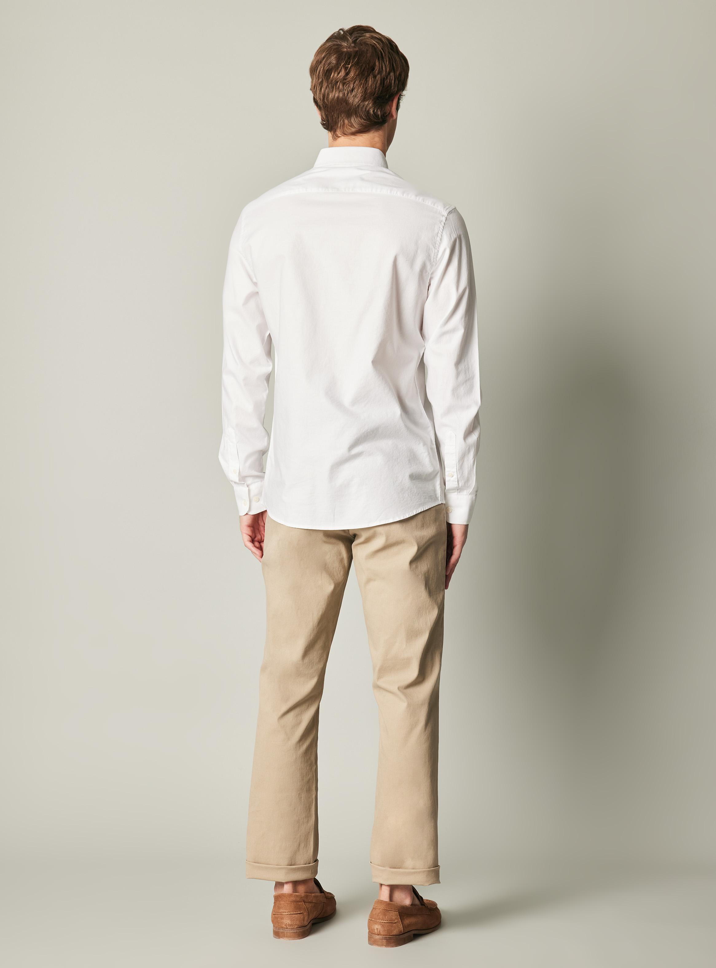 Camisa Manga Larga Oxford Básica-5
