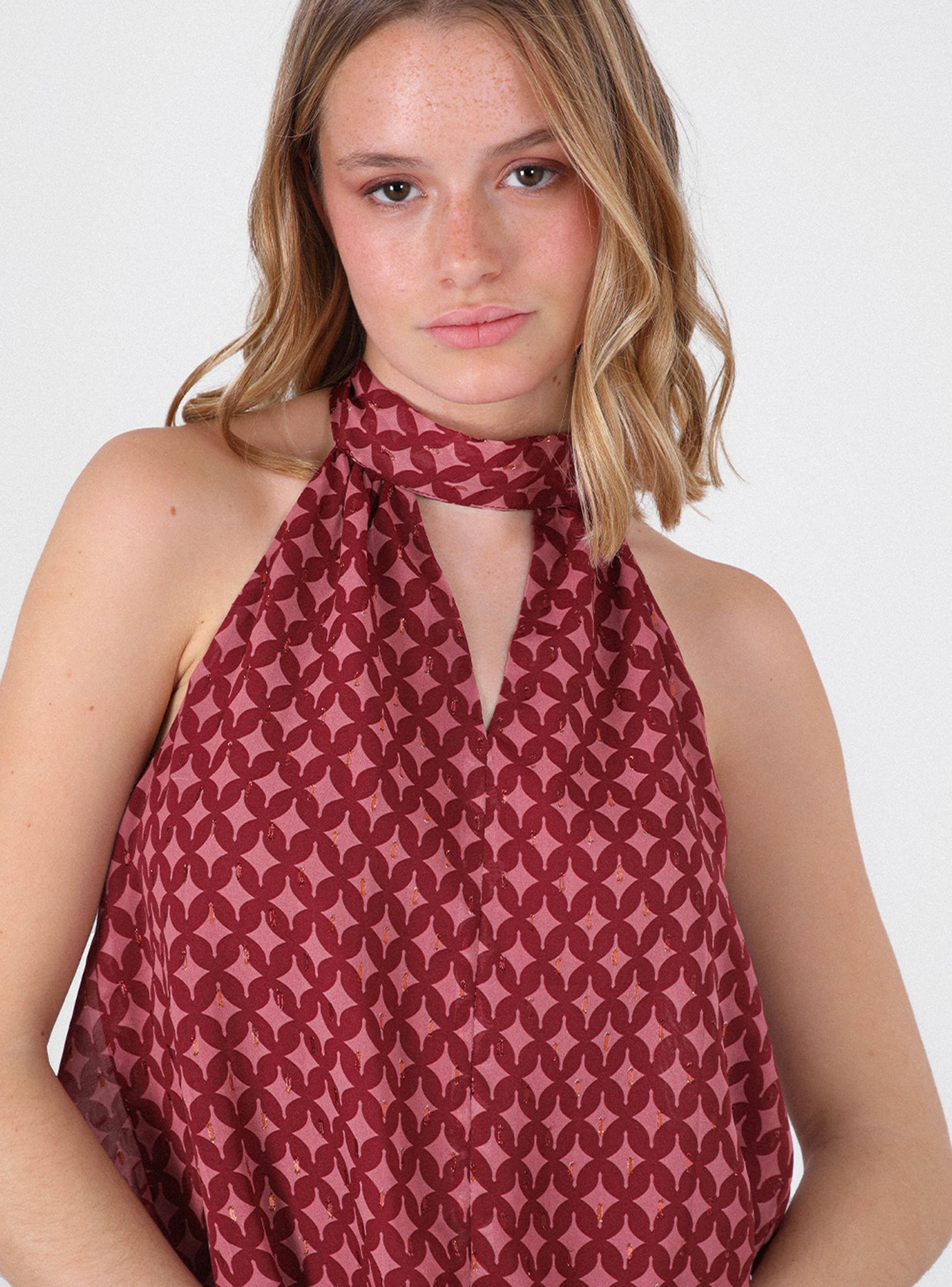 Top Halter Pink-3