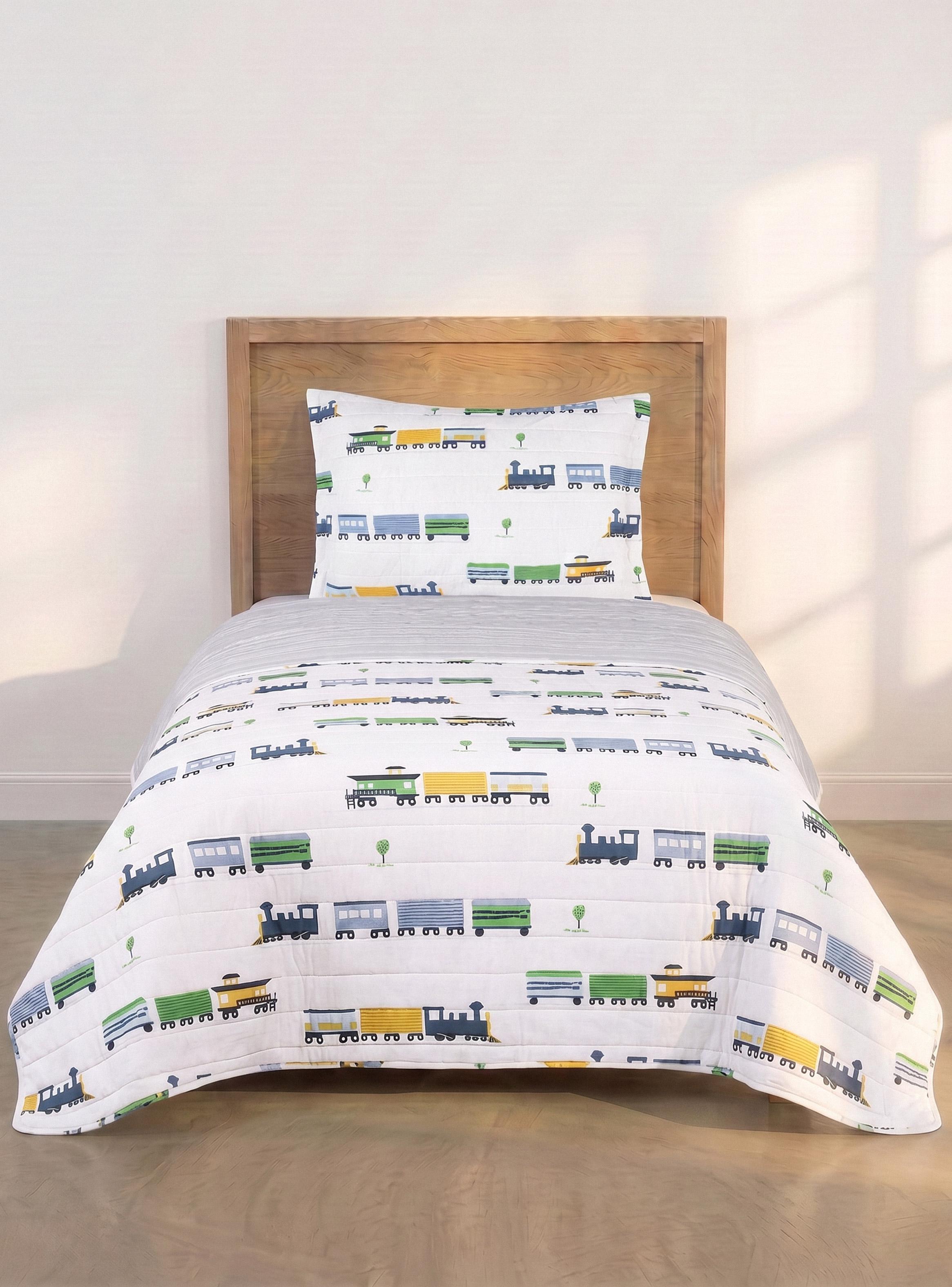 Quilt 1.5 Plazas Diseño Infantil Niño-0