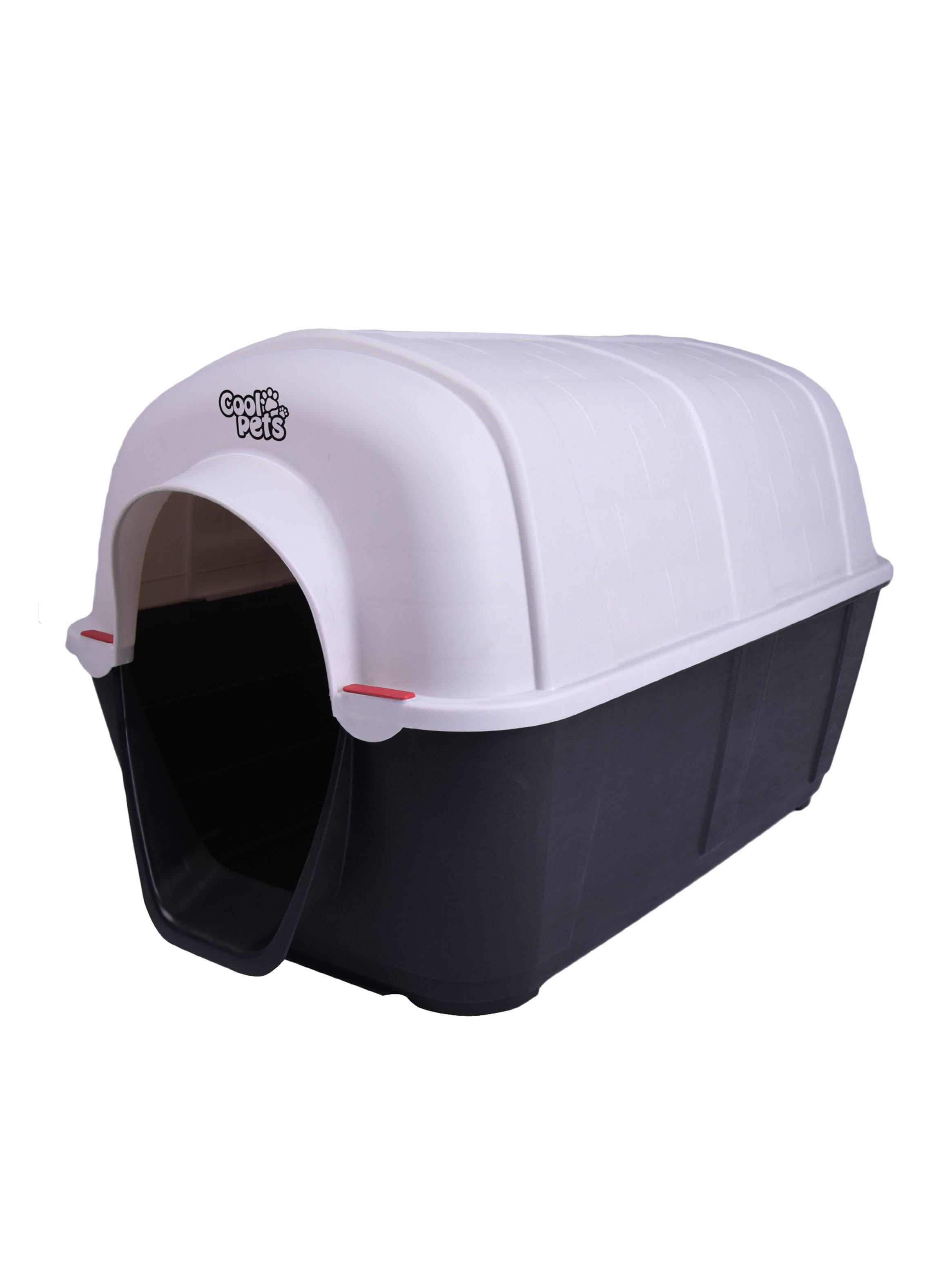 Casa Cool Pets para Perros L con Ventilación Negra-0