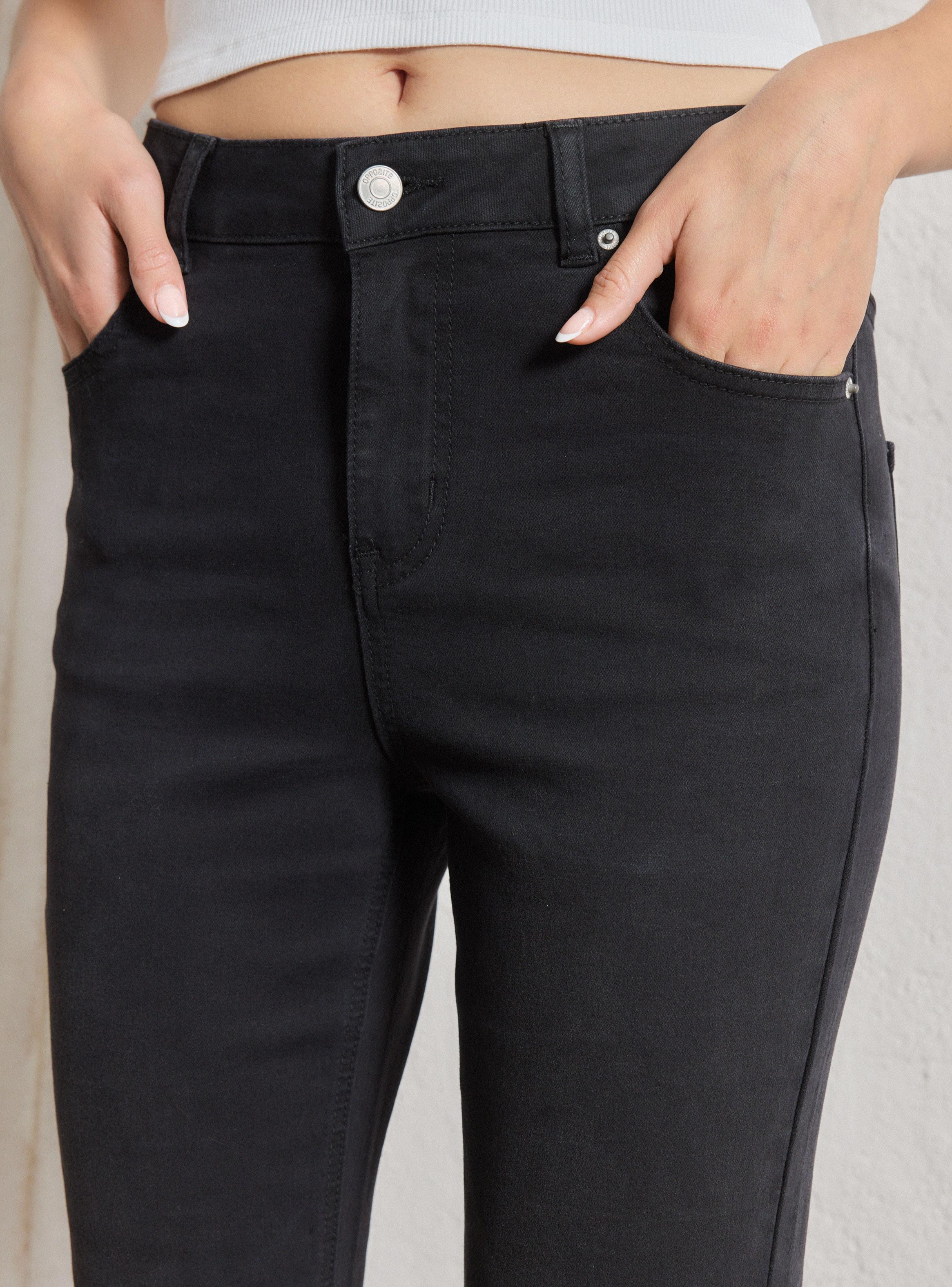 Jeans Flare Lavados Vintage Color-2