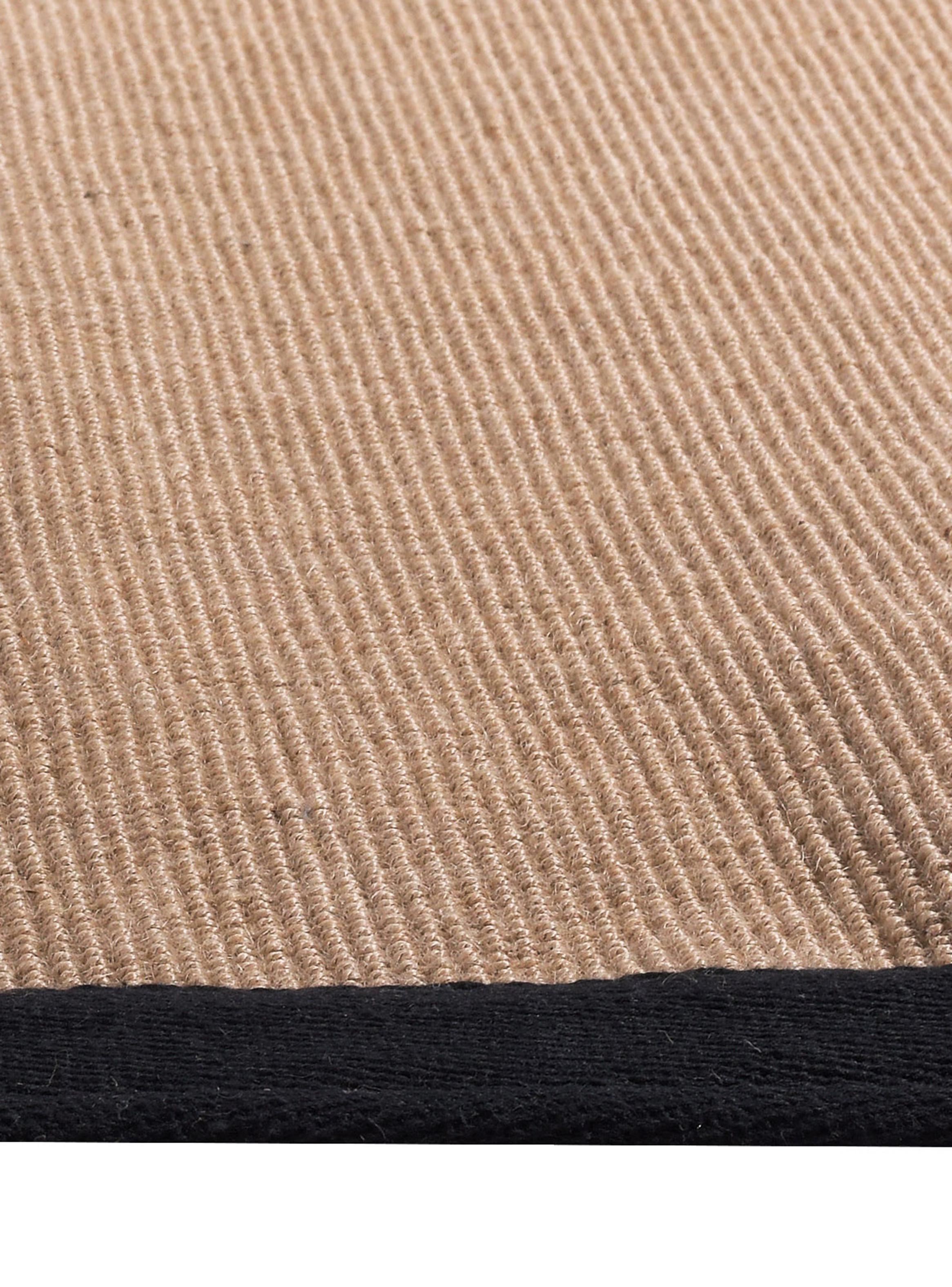 Bajada de Cama Yute Boder 60x120 cm Café Negro-2