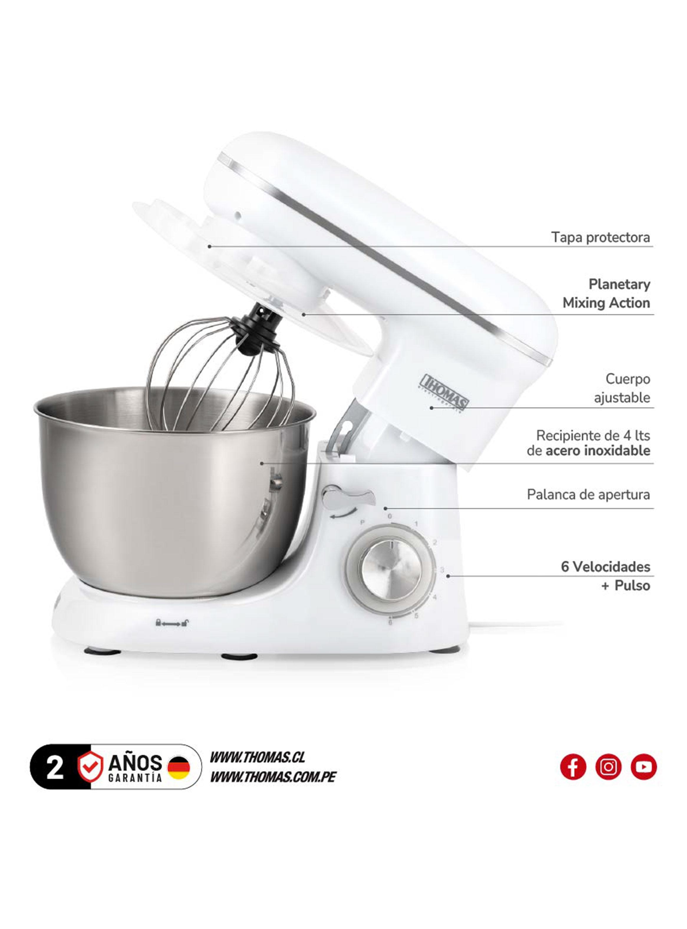 Batidora de Pedestal Planetaria 4 Litros TH-911B-2